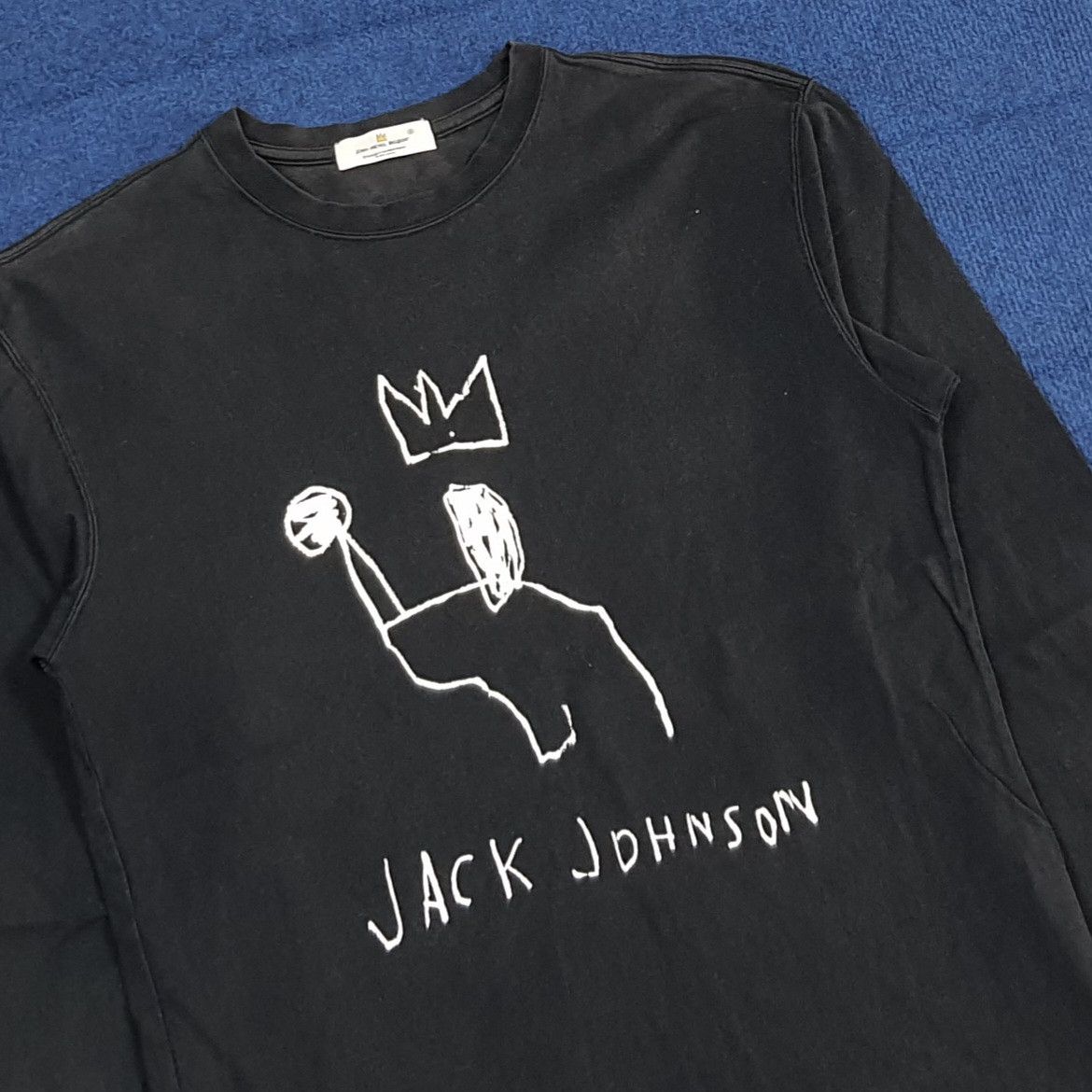 Jean-Michel Basquiat Vintage Jean Michel Basquiat Streetwear Long Sleeve C301N8 Size US S / EU 44-46 / 1 - 2 Thumbnail