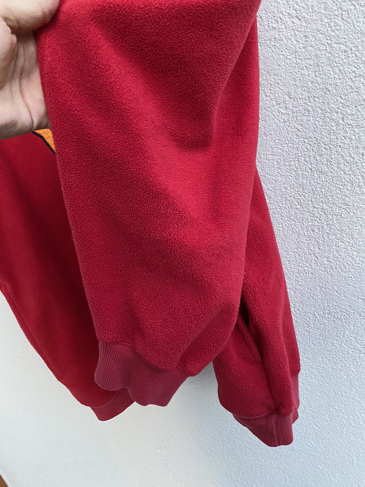 Yves Saint Laurent Fleece YSL Sweatshirt Quarter Zip Big Logo Vintage Sweater Size US XL / EU 56 / 4 - 24 Thumbnail