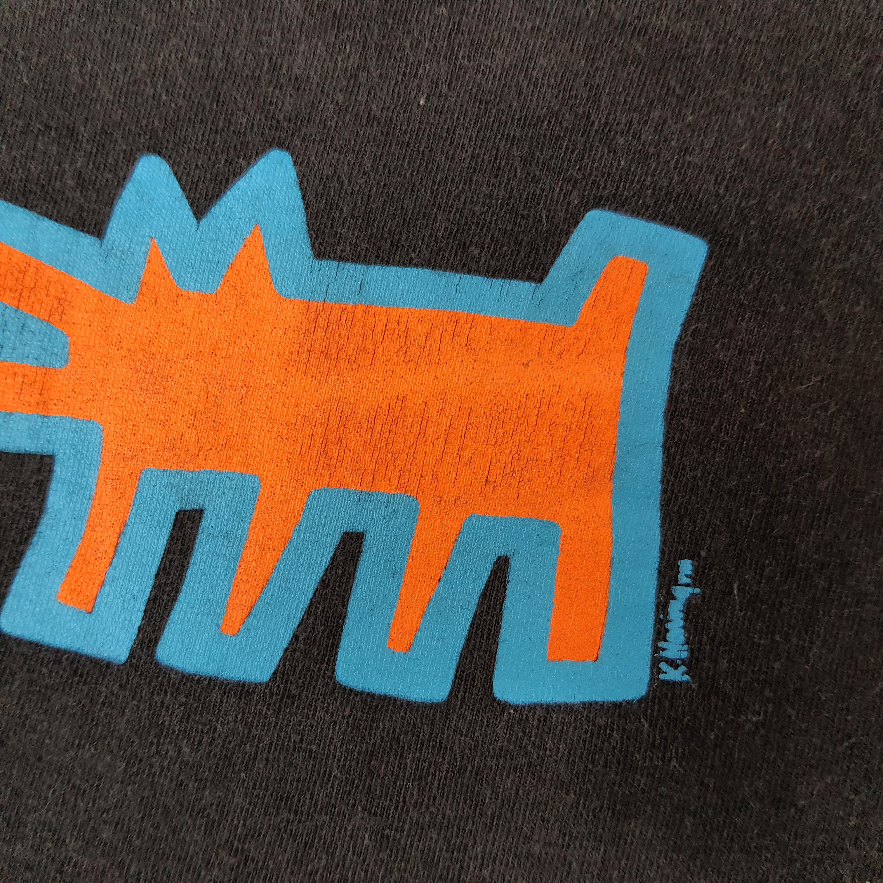 Keith Haring Vintage Keith Haring Streetwear Skateboards Tshirt C223N25 Size US L / EU 52-54 / 3 - 4 Thumbnail