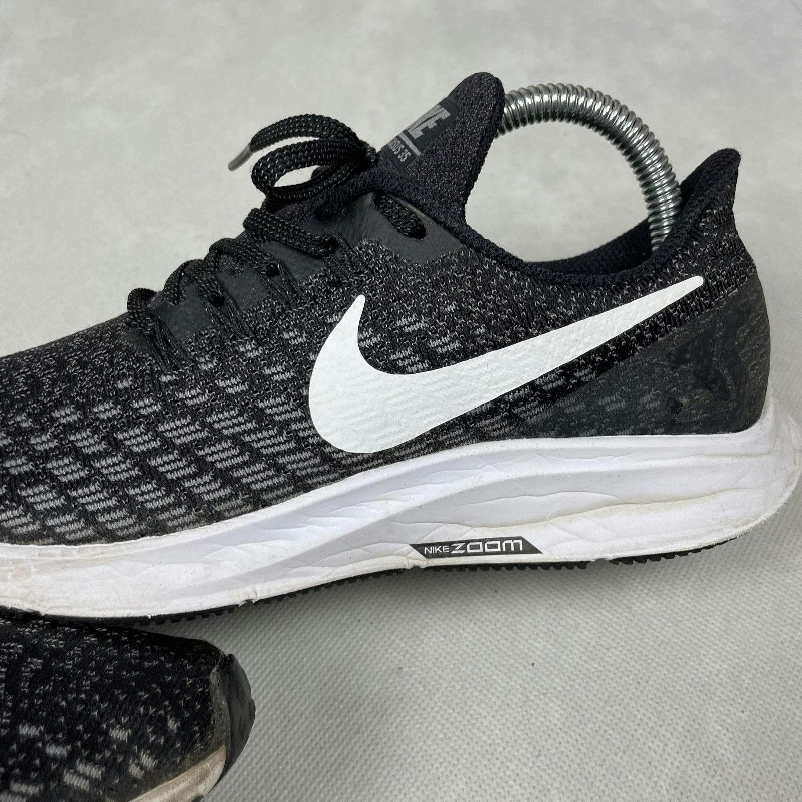 Nike Nike Air Zoom Pegasus 35 942855-001 Women Black/Gray Shoes 7 Size US 7 / IT 37 - 7 Thumbnail