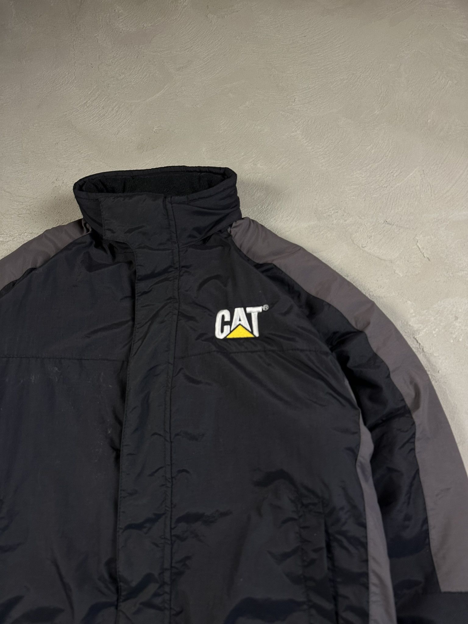 Caterpillar Vintage Caterpillar CAT Boxy Nylon Workwear Jacket Size US L / EU 52-54 / 3 - 7 Thumbnail