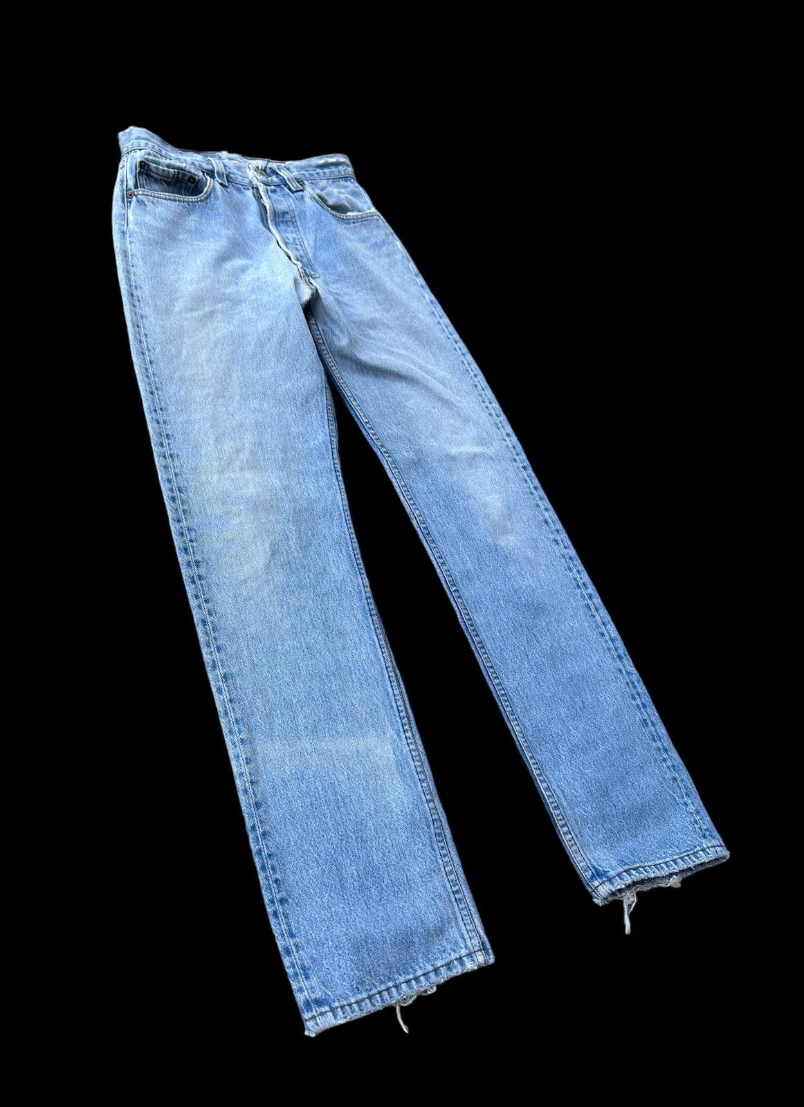 Levi's Vintage Levi’s 501 top button 552 distressed jeans Size US 28 / EU 44 - 5 Thumbnail