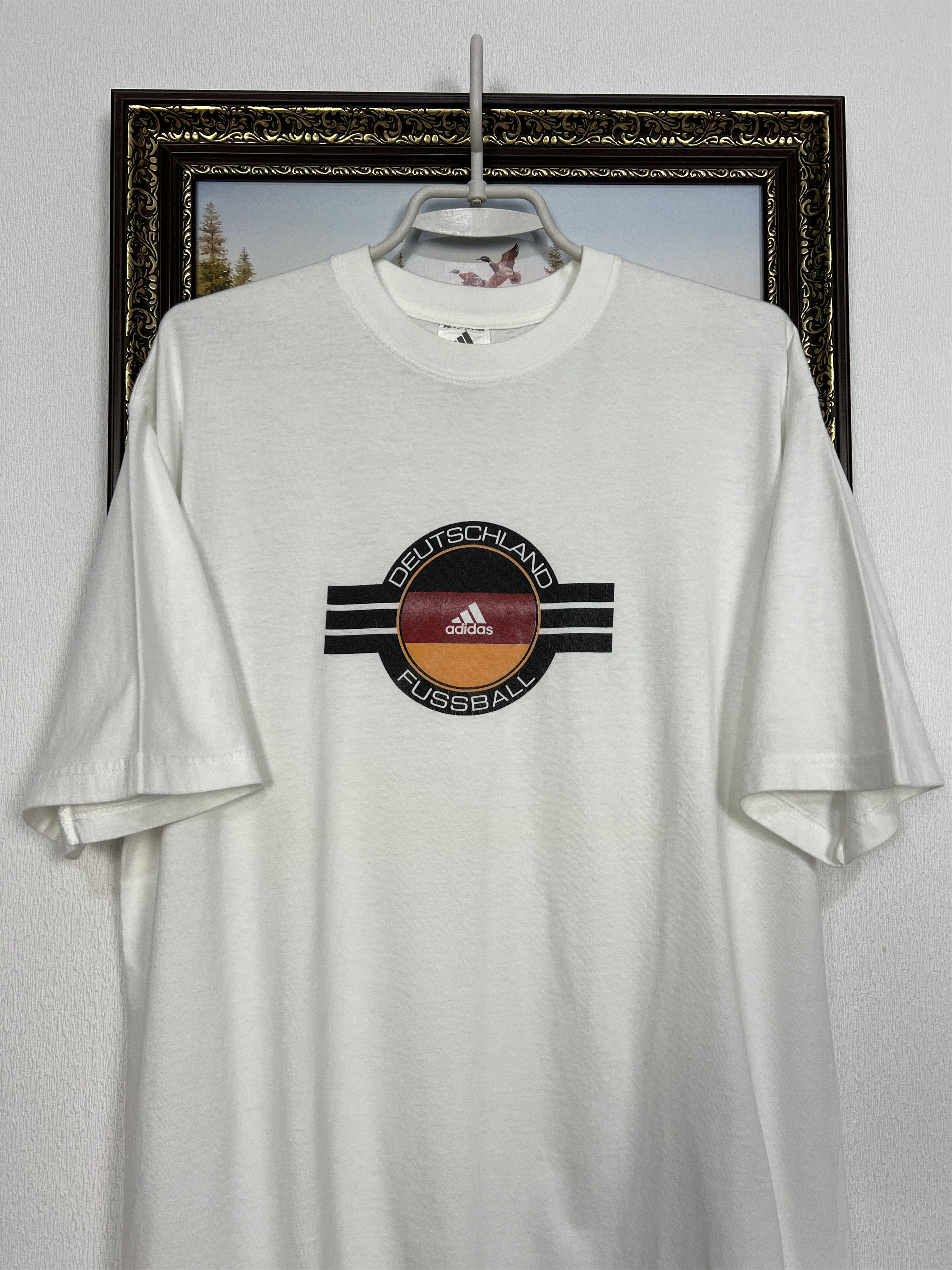 Adidas Vintage Germany Football Train Shirt Soccer Jersey Trikot Size US M / EU 48-50 / 2 - 2 Thumbnail