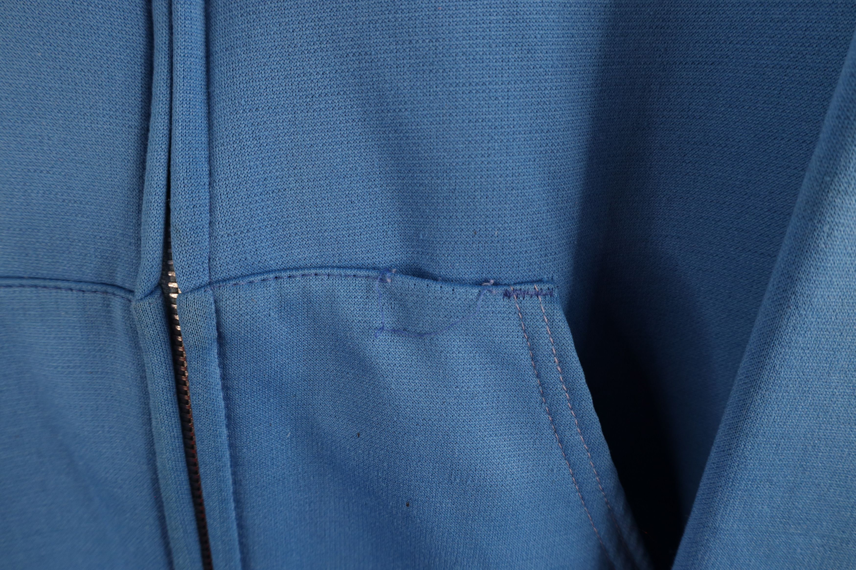 Vintage Vintage 70s Streetwear Thermal Waffle Knit Lined Hoodie USA Size US M / EU 48-50 / 2 - 6 Thumbnail