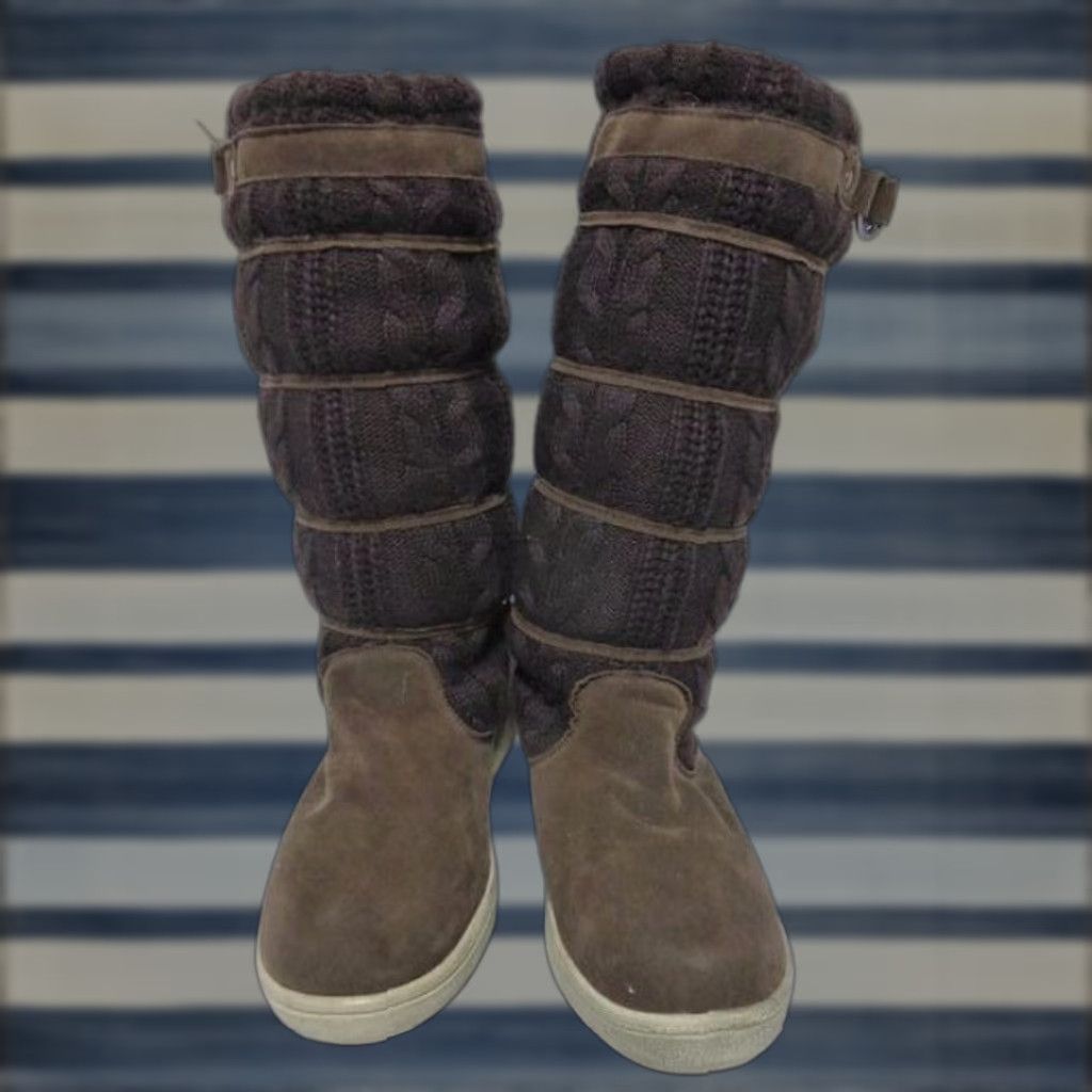 Vintage VINTAGE MUK LUKS Booties Women's Brown Size 8 Faux Fur Size US 8 / IT 38 - 1 Thumbnail