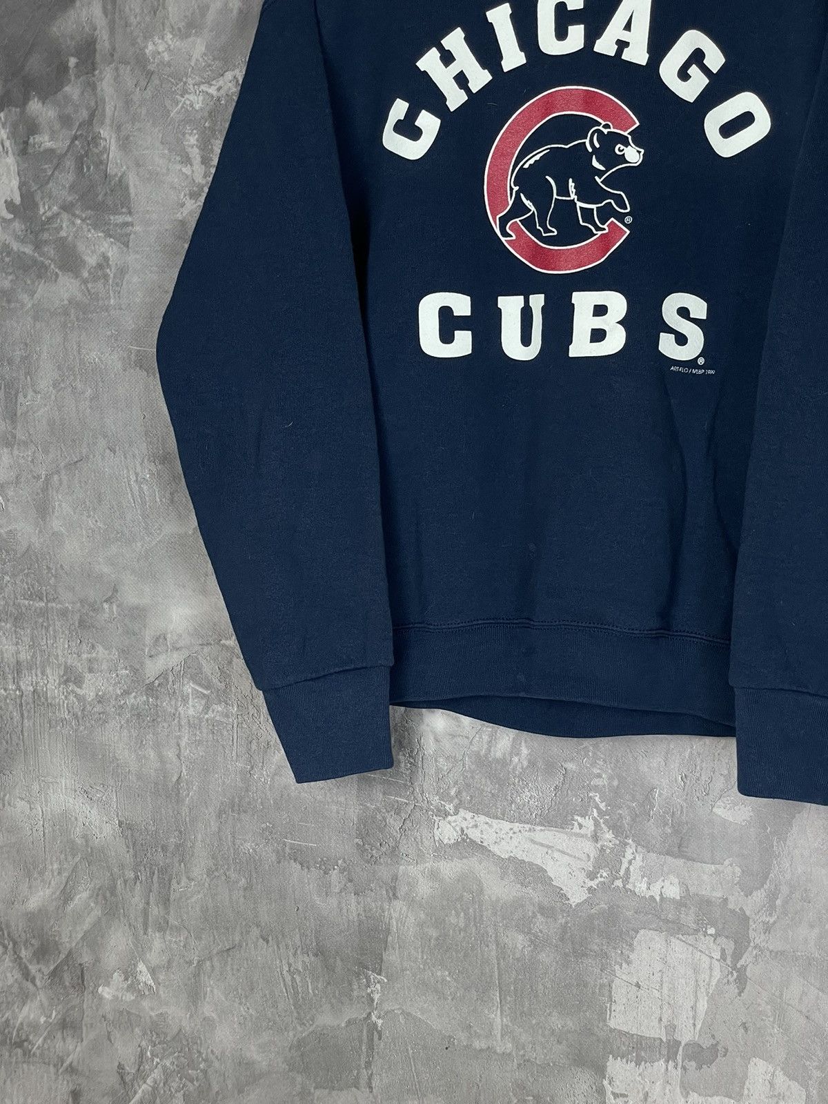 MLB × Vintage Vintage Chicago Cubs Crewneck Sweatshirt 1999 90s Y2K Oneita Size US M / EU 48-50 / 2 - 5 Thumbnail