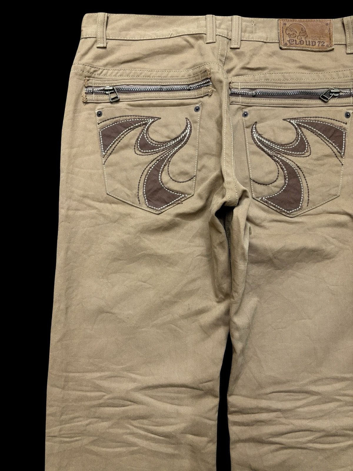 Seditionaries 💥Wide Style💥Cloud 72 Wide Khakis Pant F644 Size US 34 / EU 50 - 6 Thumbnail