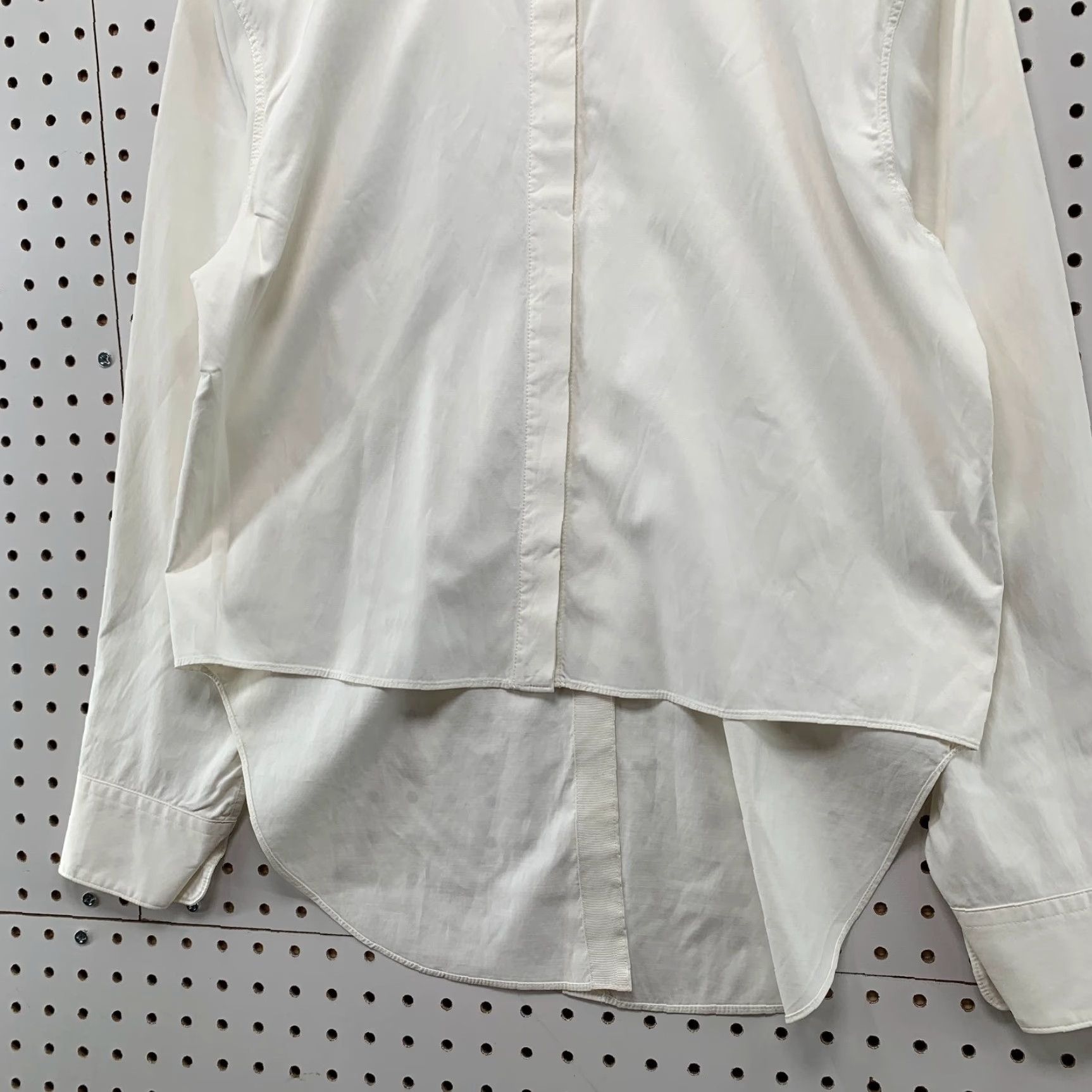 Rag & Bone Rag & Bone Button Shirt Womens M White 2 Way Reversible Collar Both Sides Shirt Womens M White 2 Way Reversible Collar Both Sides Size M / US 6-8 / IT 42-44 - 7 Thumbnail