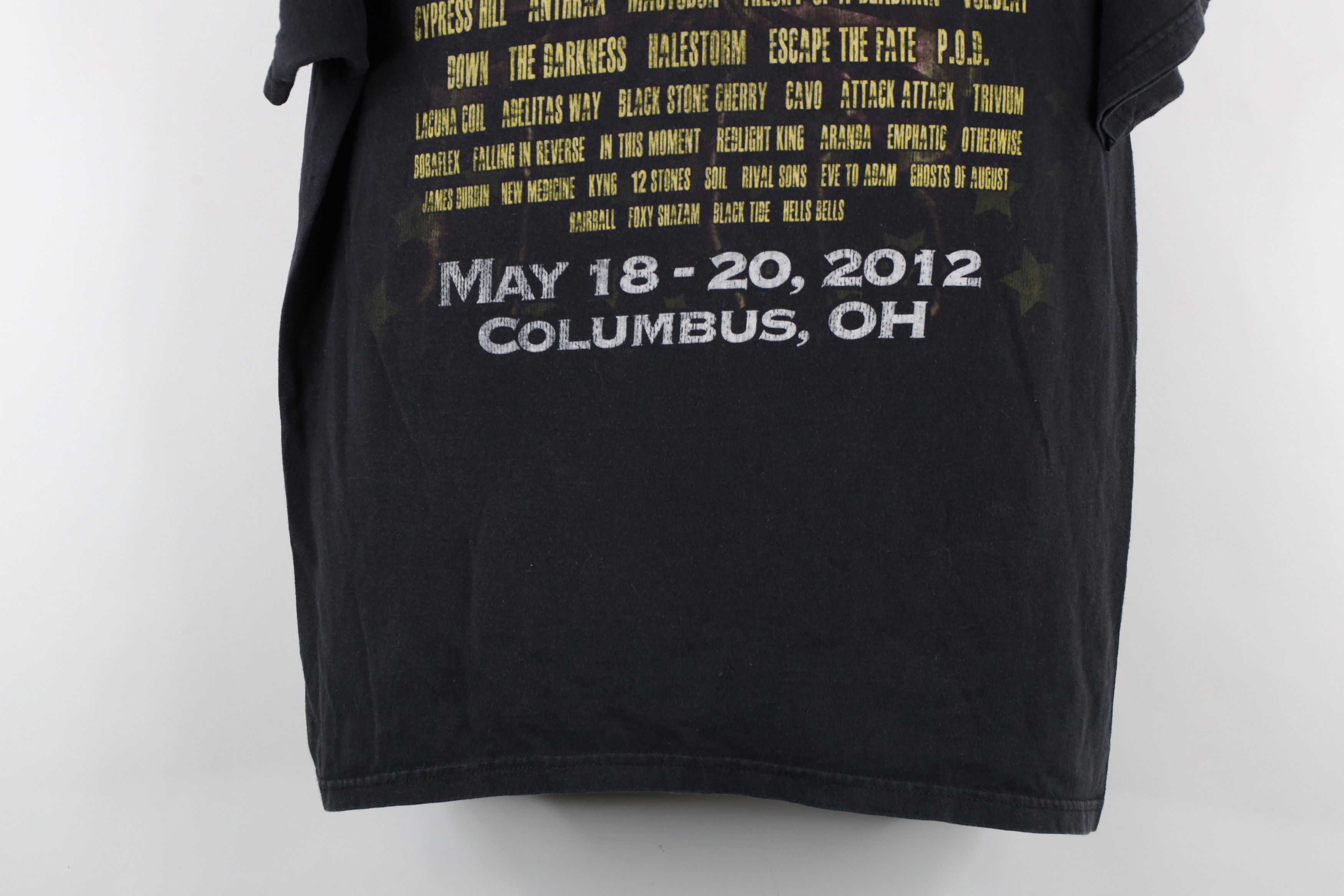 Vintage Vintage Y2K Range Incubus Marilyn Manson Megadeth T-Shirt Size US L / EU 52-54 / 3 - 14 Thumbnail