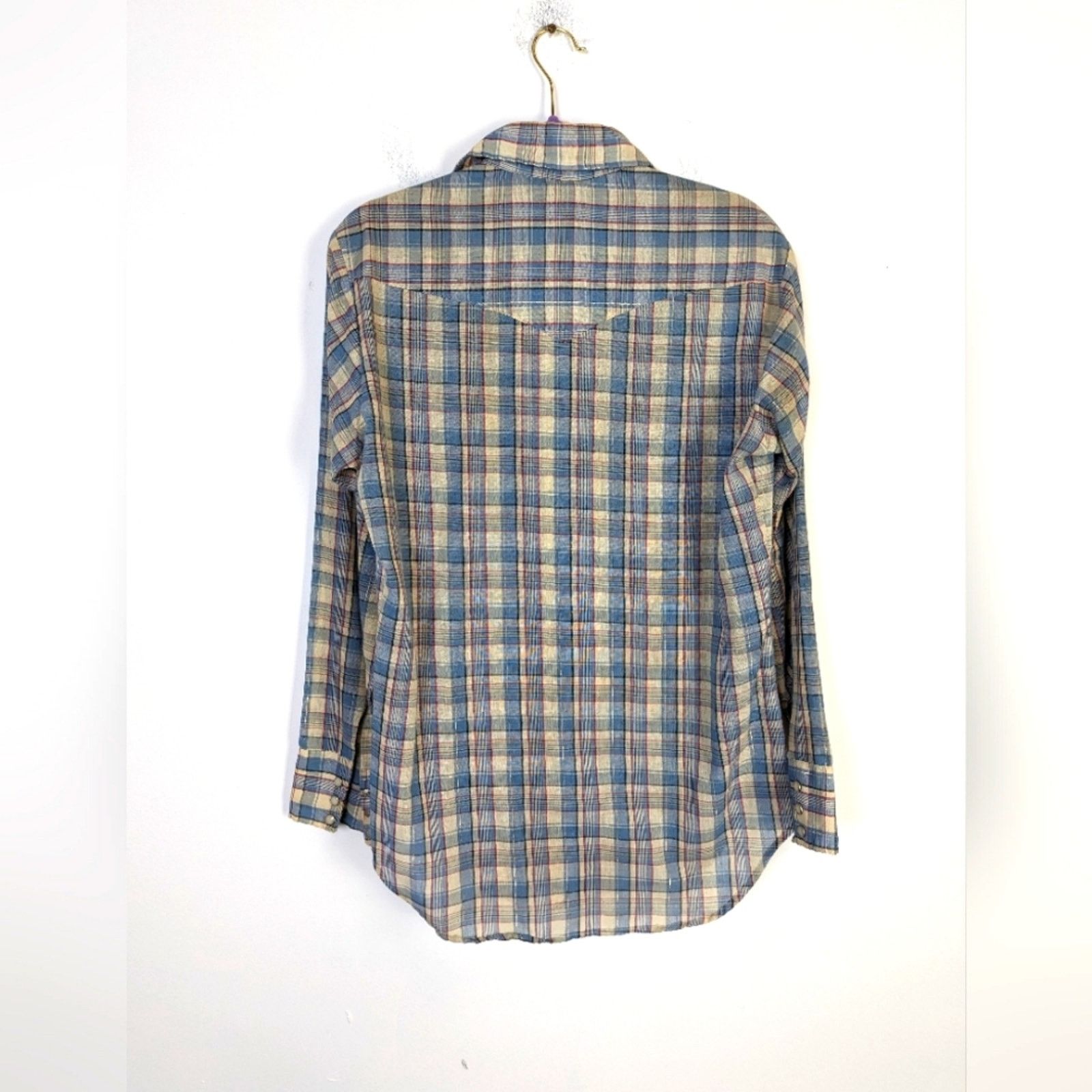 Vintage Vintage 70's Dee Dee Rangers Plaid Western Shirt - 15 Size US XS / EU 42 / 0 - 3 Thumbnail