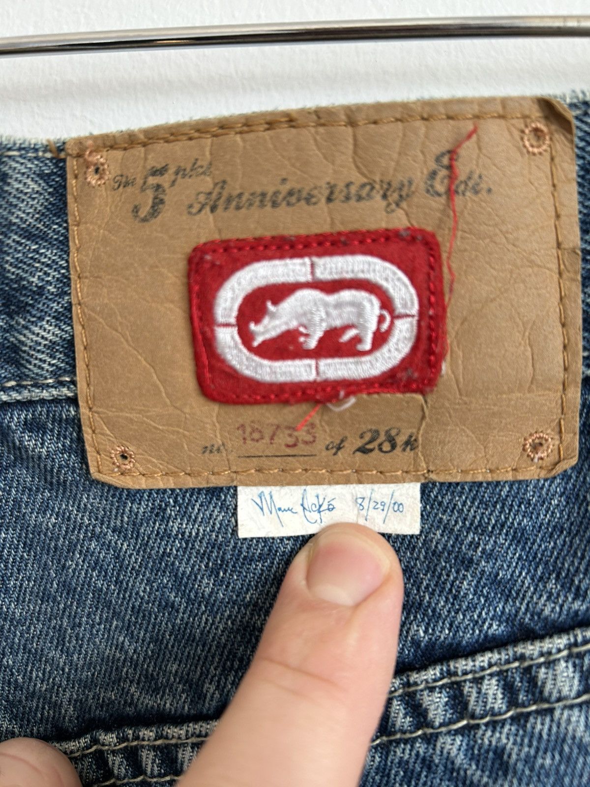 Ecko Unltd. × Marc Ecko × Vintage Marc Ecko Limited edition Vintage Denim jeans y2k Numbered Size US 34 / EU 50 - 7 Thumbnail