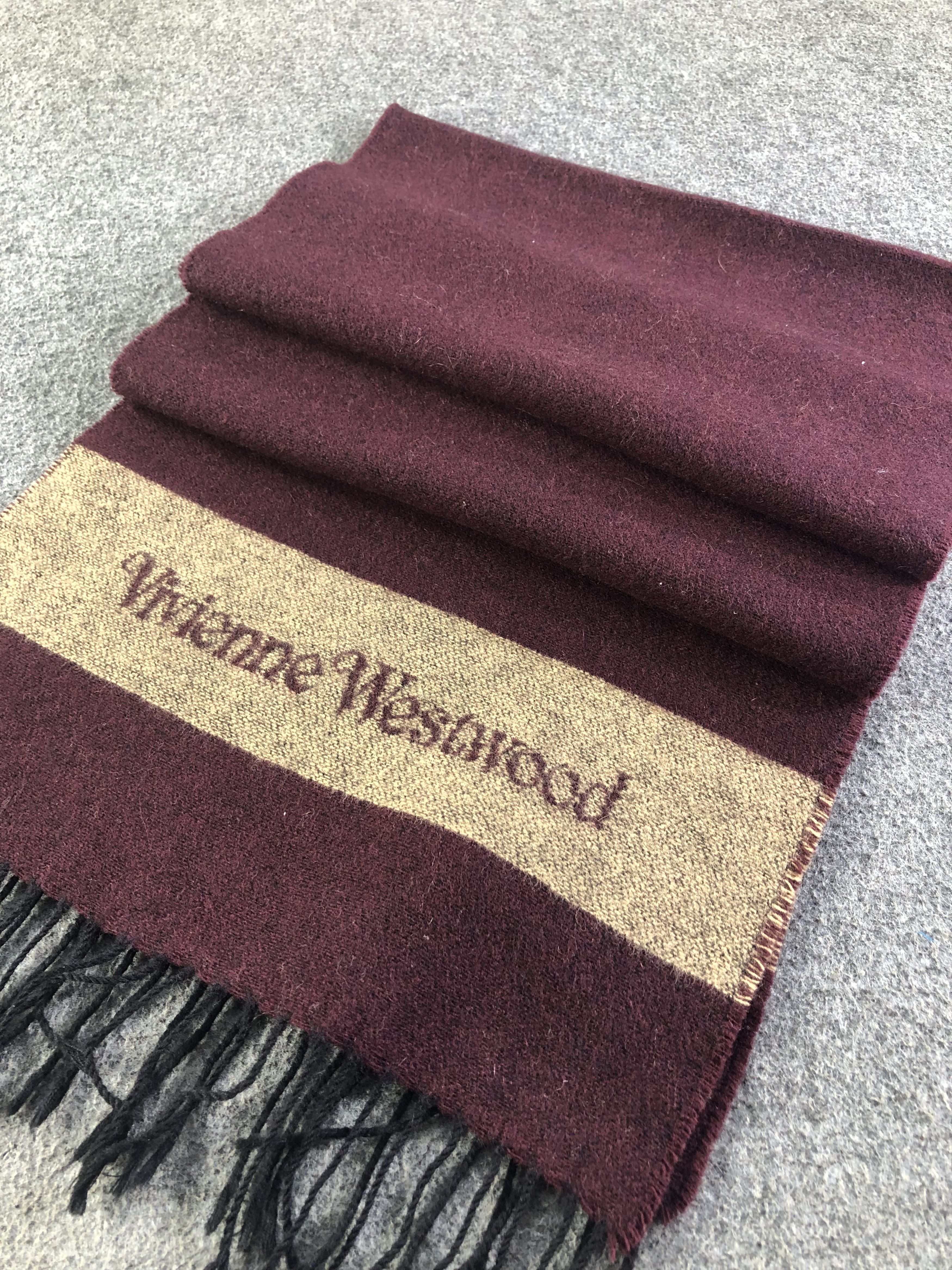Vivienne Westwood Vivienne Westwood Wool Scarf / Muffler / Neckwear SS1391 Size ONE SIZE - 2 Thumbnail