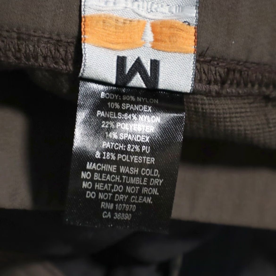 Vintage Kerrits High Stretch Full Seat Breeches Nylon Woven Leggings Brown Striped Women's M Size 32" / US 10 / IT 46 - 6 Thumbnail