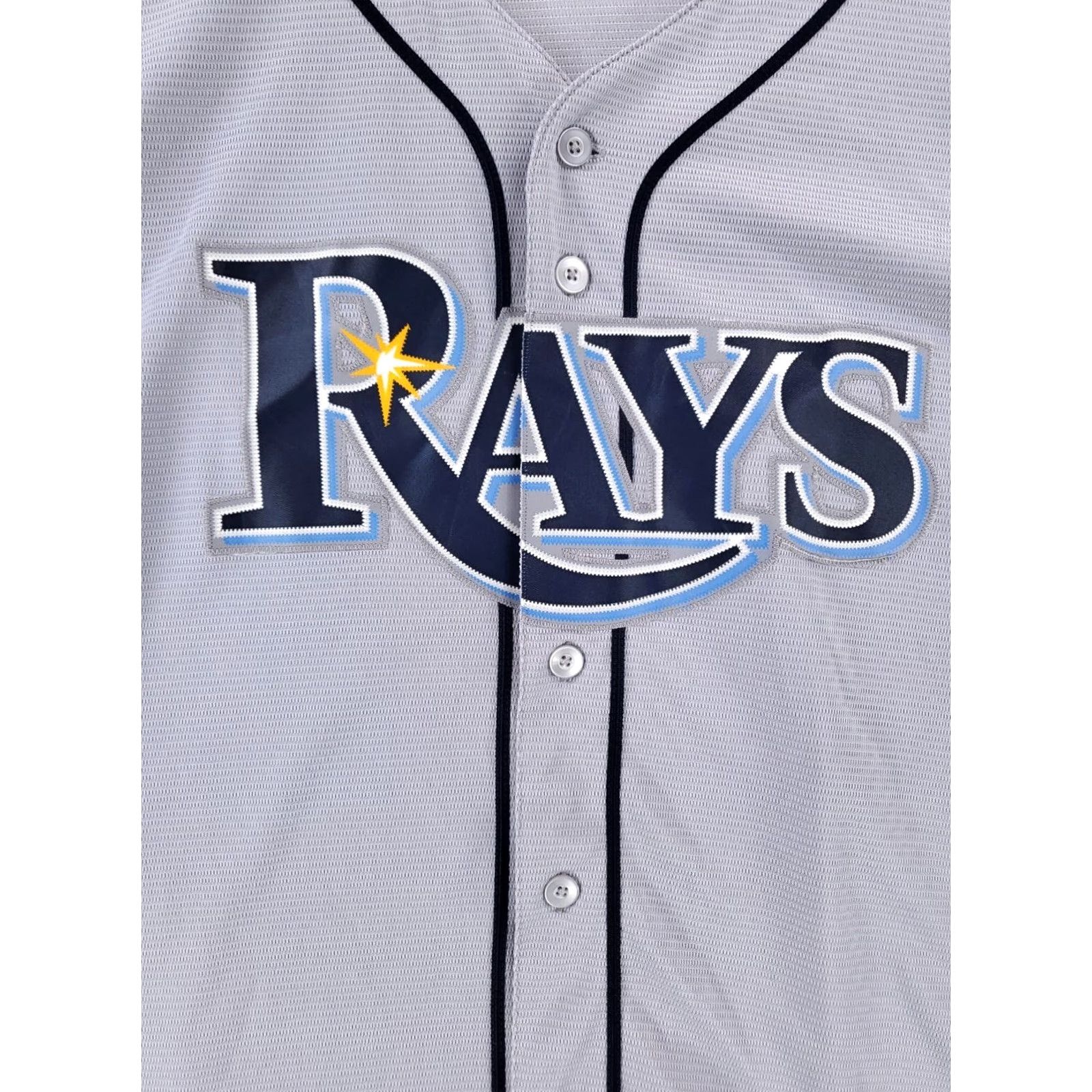 Vintage VINTAGE Majestic Tampa Bay Rays Jersey Gray Button Up 90s Made USA Mens XL Size US XL / EU 56 / 4 - 3 Thumbnail