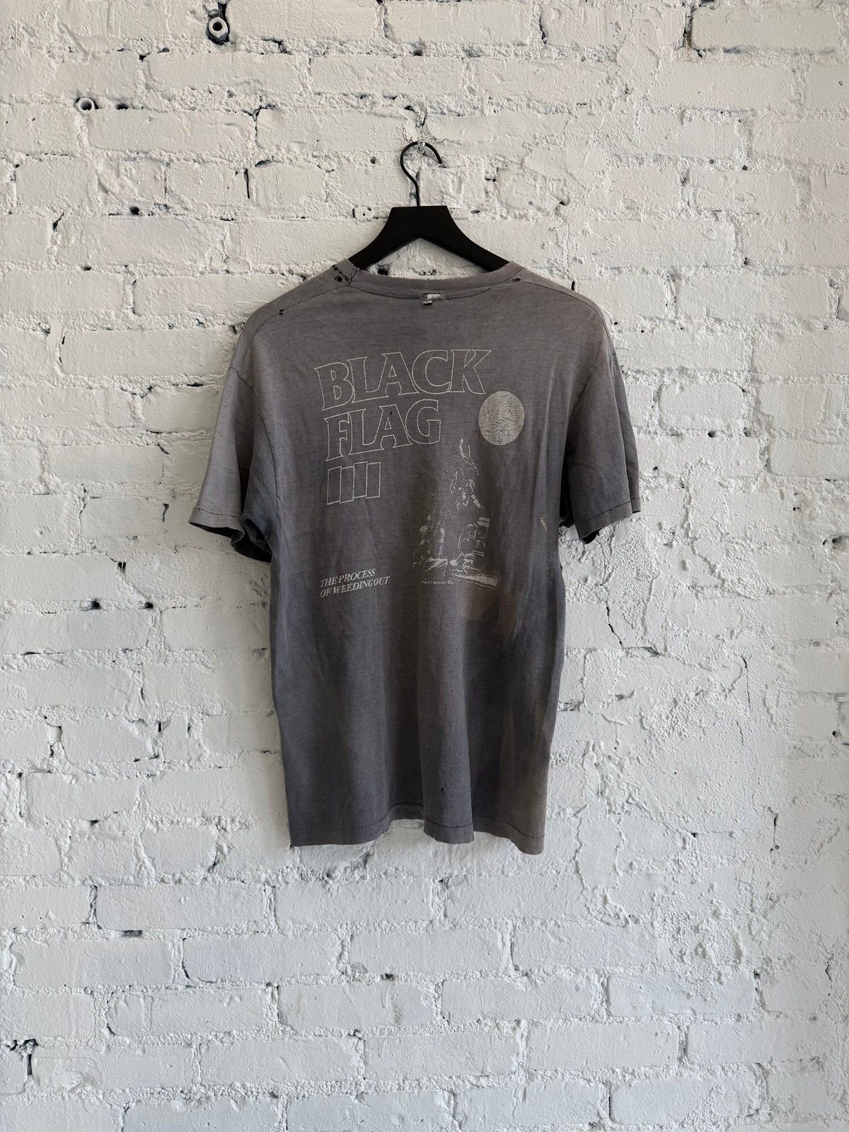 Vintage 1985 BLACK FLAG ‘THE PROCESS OF WEEDING OUT’ TEE Size US L / EU 52-54 / 3 - 2 Thumbnail