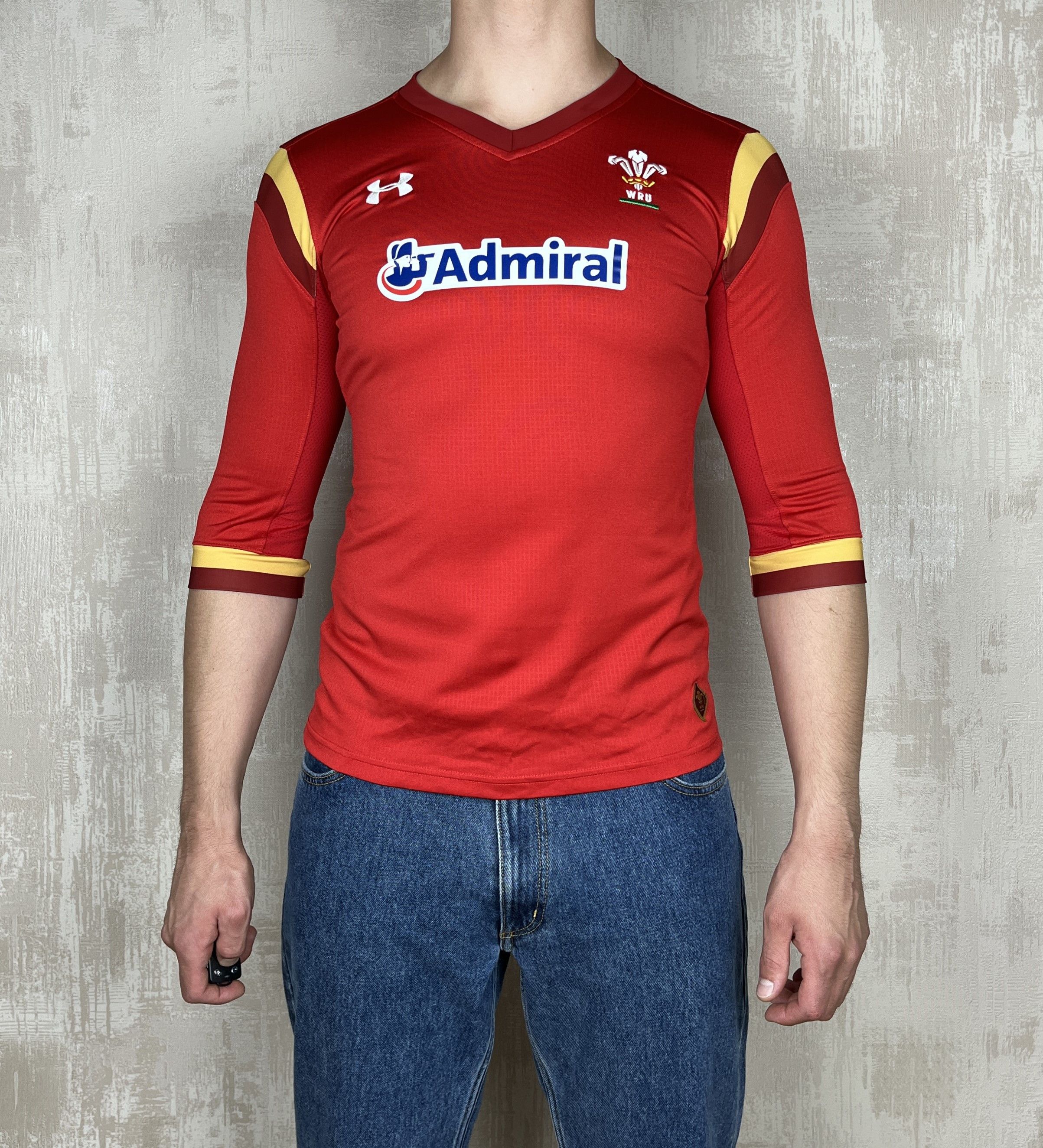 Under Armour Wales WRU Under Armour HeatGear Admiral Rugby Jersey Size US M / EU 48-50 / 2 - 2 Thumbnail