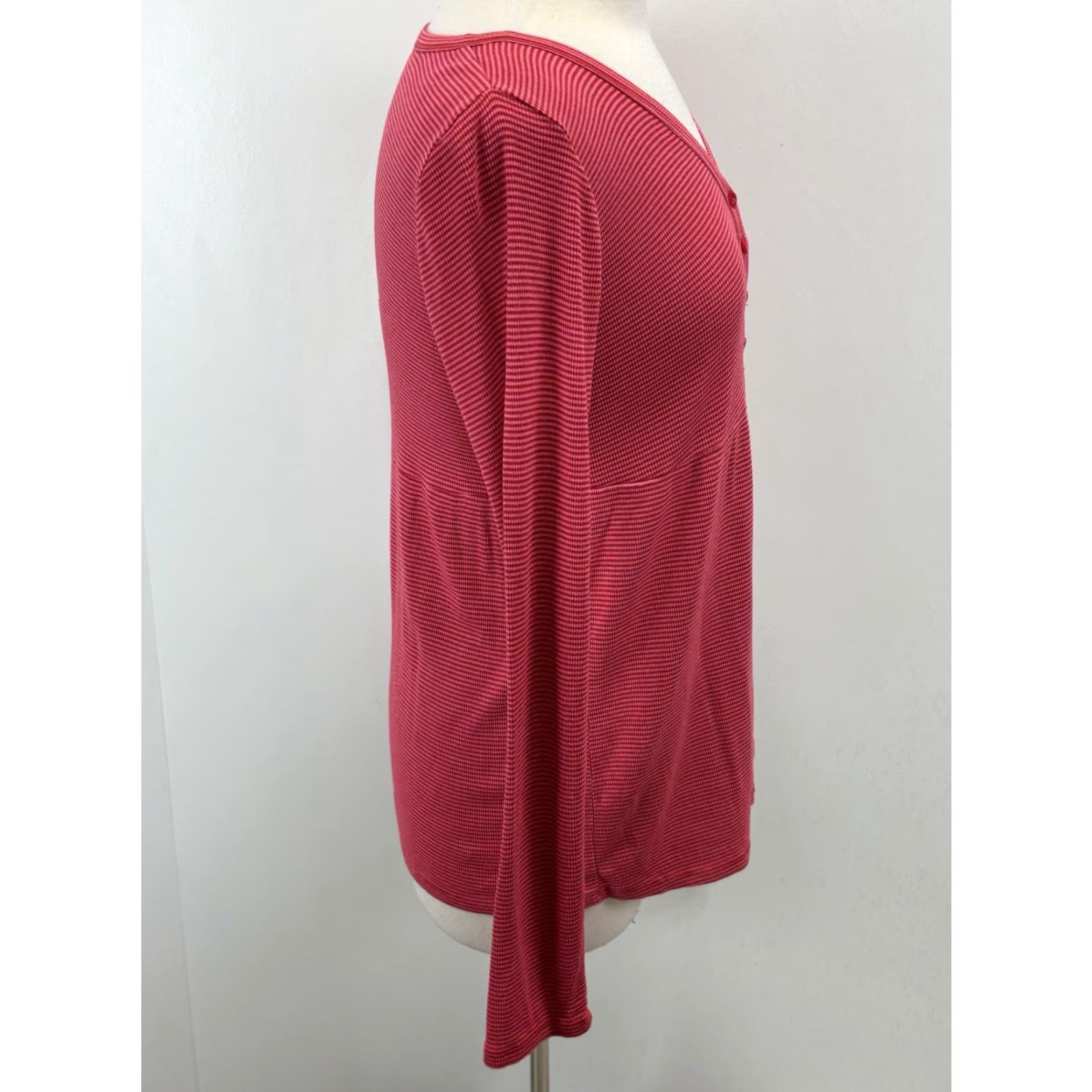 Gap Gap Pajama Set Women Small Pink Red Striped Lounge Comfort Pants Shirt Size S / US 4 / IT 40 - 5 Thumbnail