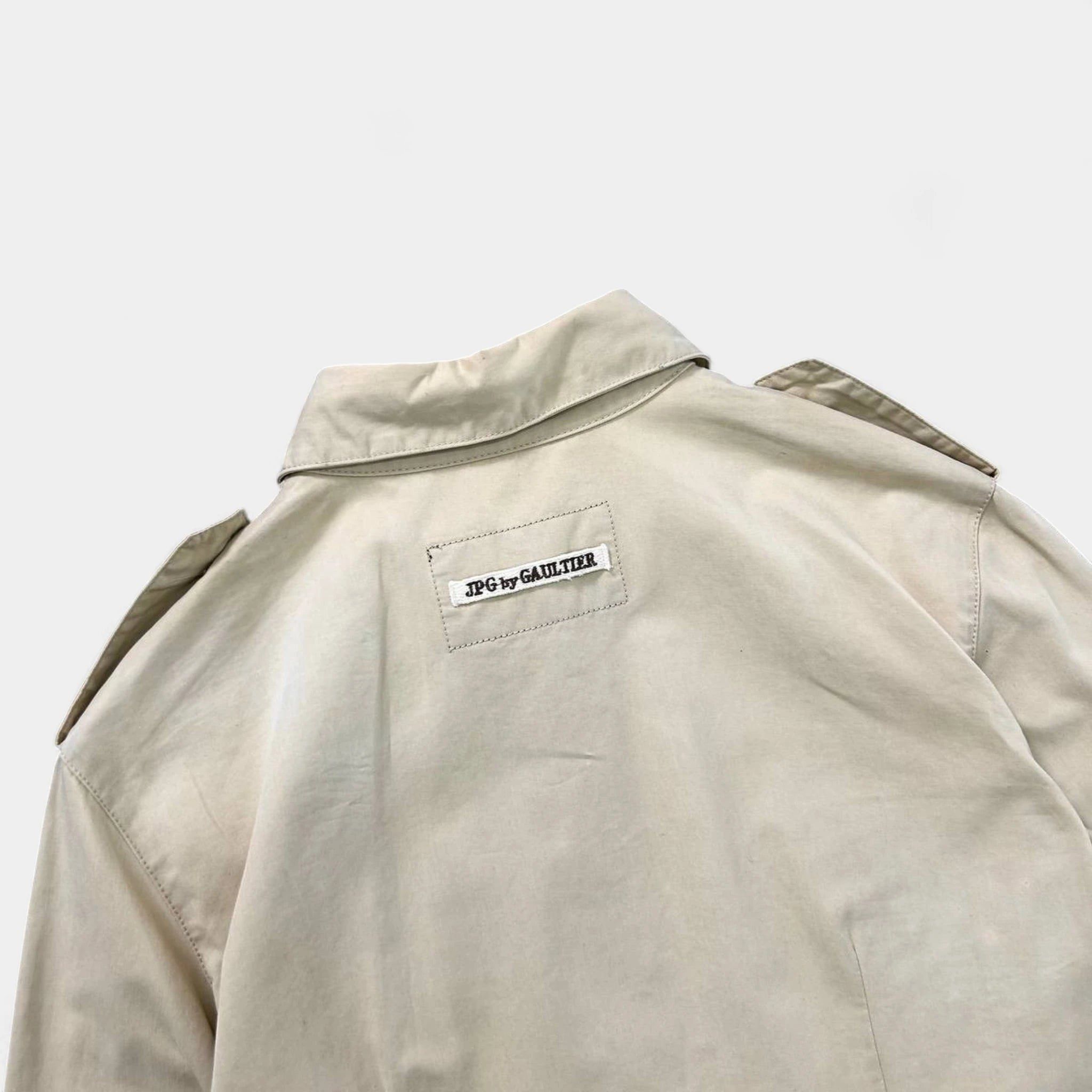 Jean Paul Gaultier Jean Paul Gaultier Long Cargo Beige Shirt Size S / US 4 / IT 40 - 6 Thumbnail