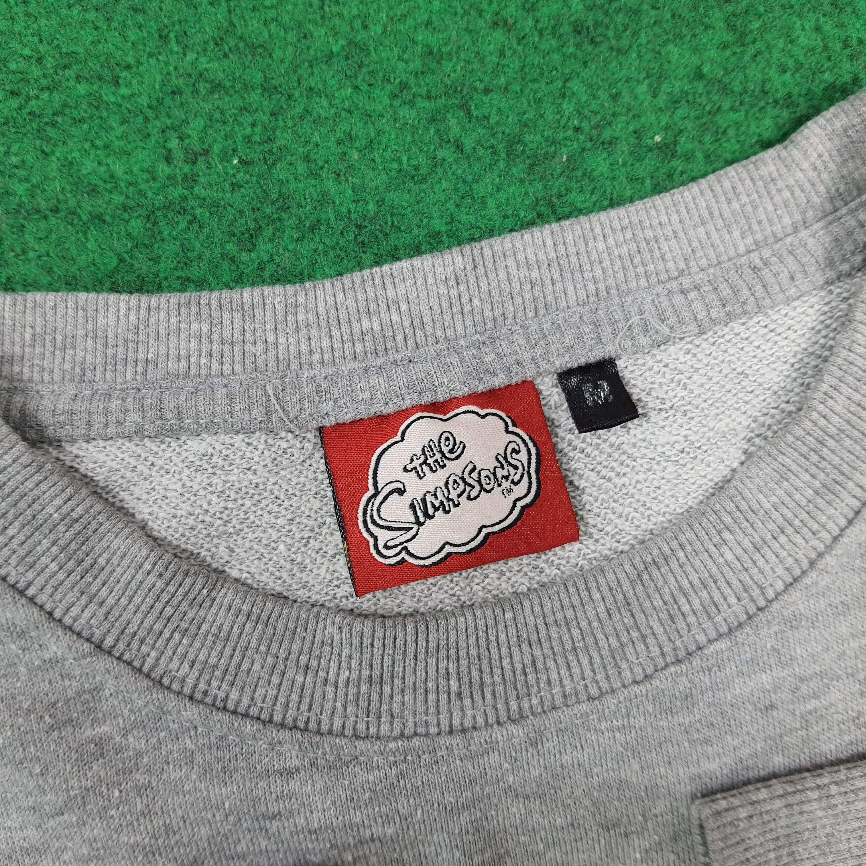 The Simpsons Official Bart Simpsons Graphic Sweatshirt Crewneck C293N25 Size US M / EU 48-50 / 2 - 5 Thumbnail
