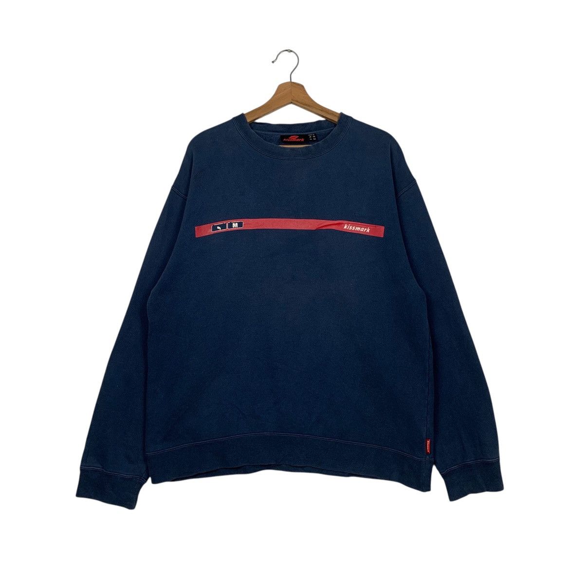 Japanese Brand Japanese Brand Kissmark Crewneck Sweatshirt Size US L / EU 52-54 / 3 - 1 Thumbnail