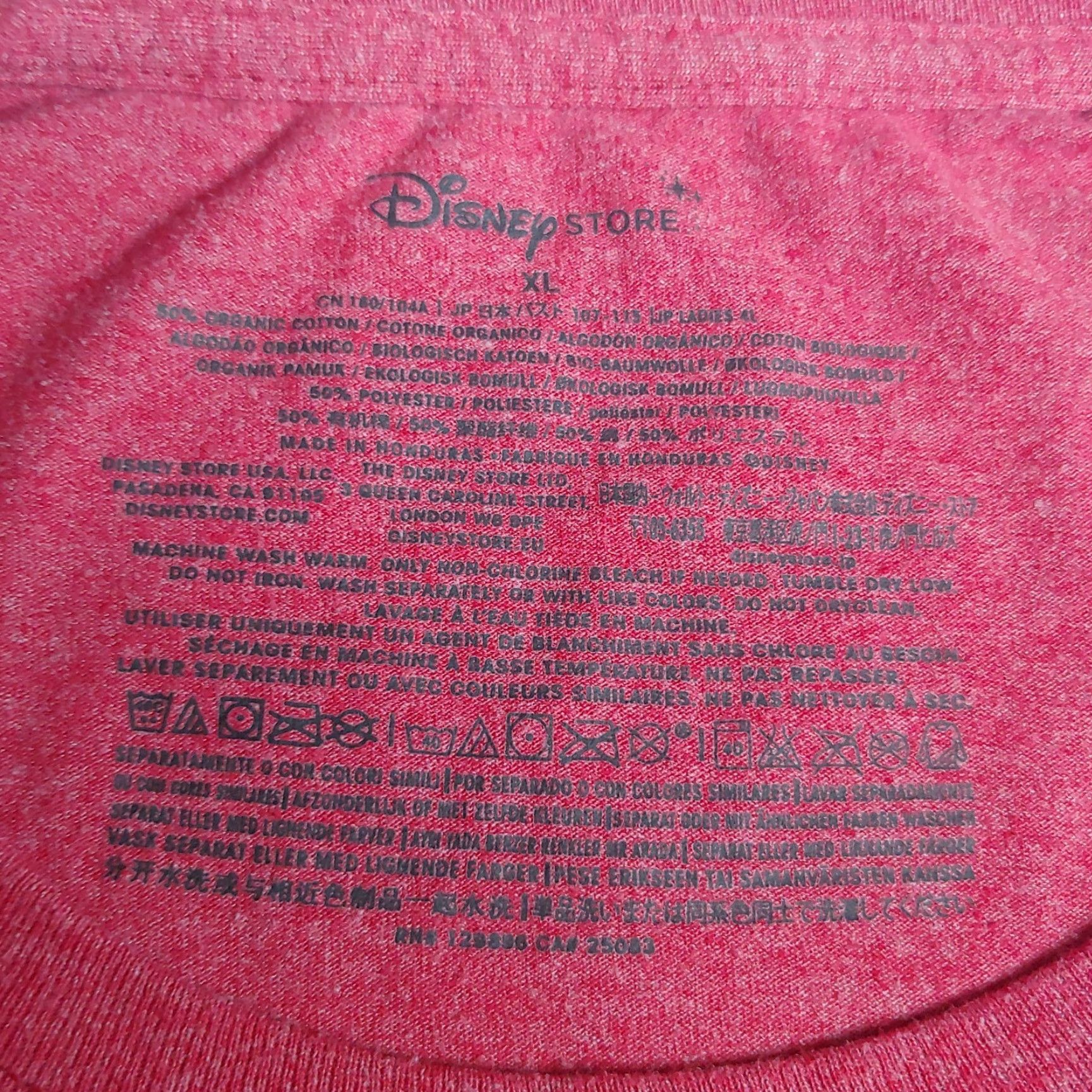 Disney Disney Store Minnie Mouse Mouseketeer Mouseketeers T Shirt XL Red Organic Womens Size XL / US 12-14 / IT 48-50 - 4 Thumbnail