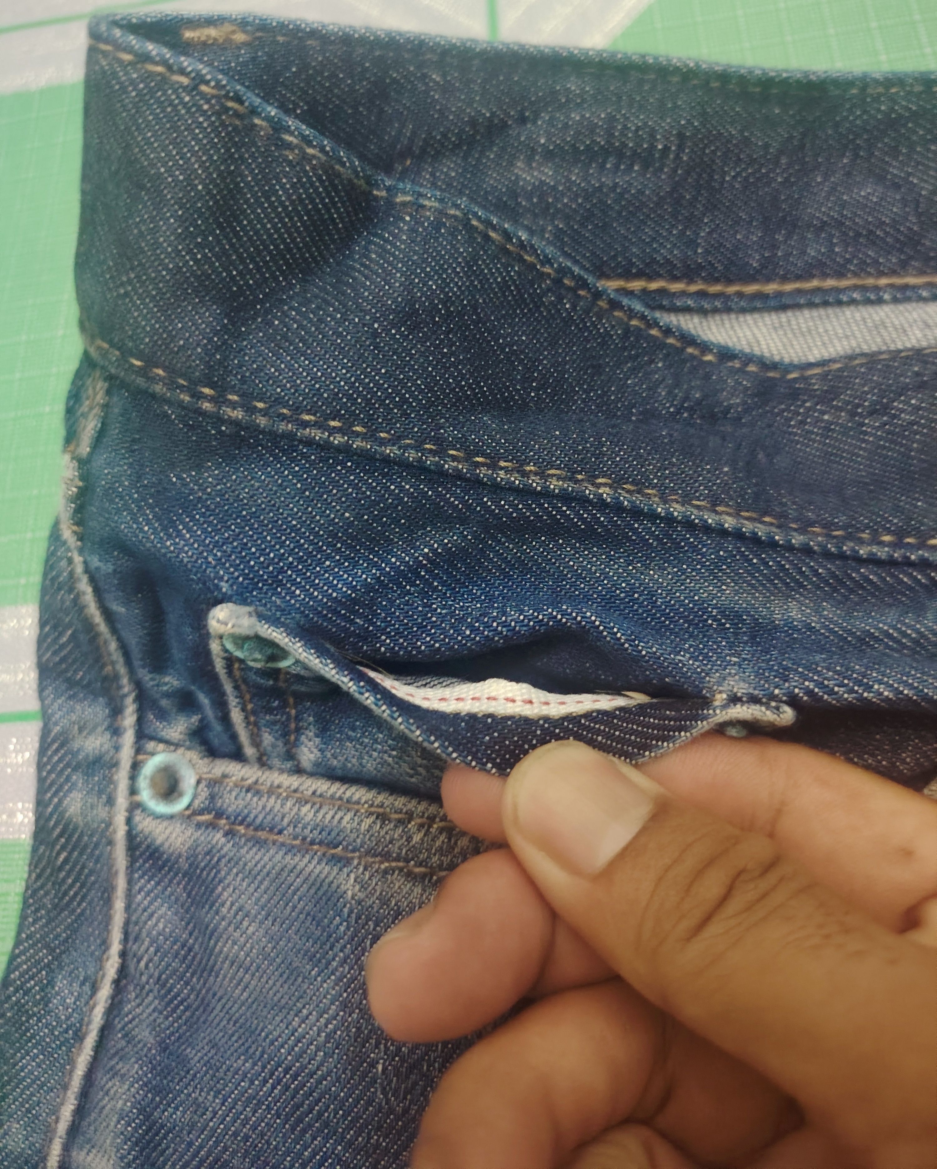Undercover × Uniqlo Japan Uniqlo Selvedge Jeans Distressed Jeans Size US 34 / EU 50 - 7 Thumbnail