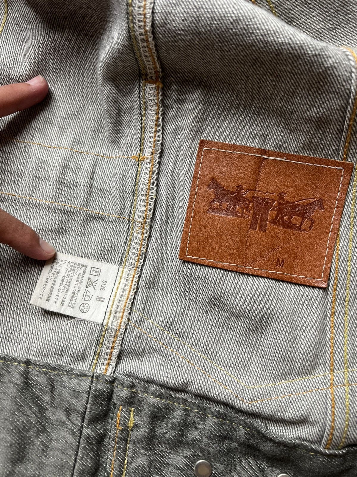 Kazuki Kuraishi Levi’s Takahiro Kuraishi Type 3Rd Selvedge Denim Jacket Size US M / EU 48-50 / 2 - 10 Thumbnail