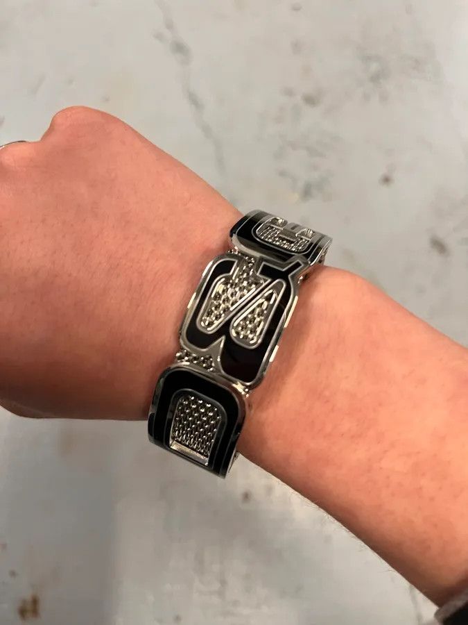 Dolce & Gabbana AW2007 Dolce & Gabbana Stainless Steel D&G Bracelet Size ONE SIZE - 3 Thumbnail