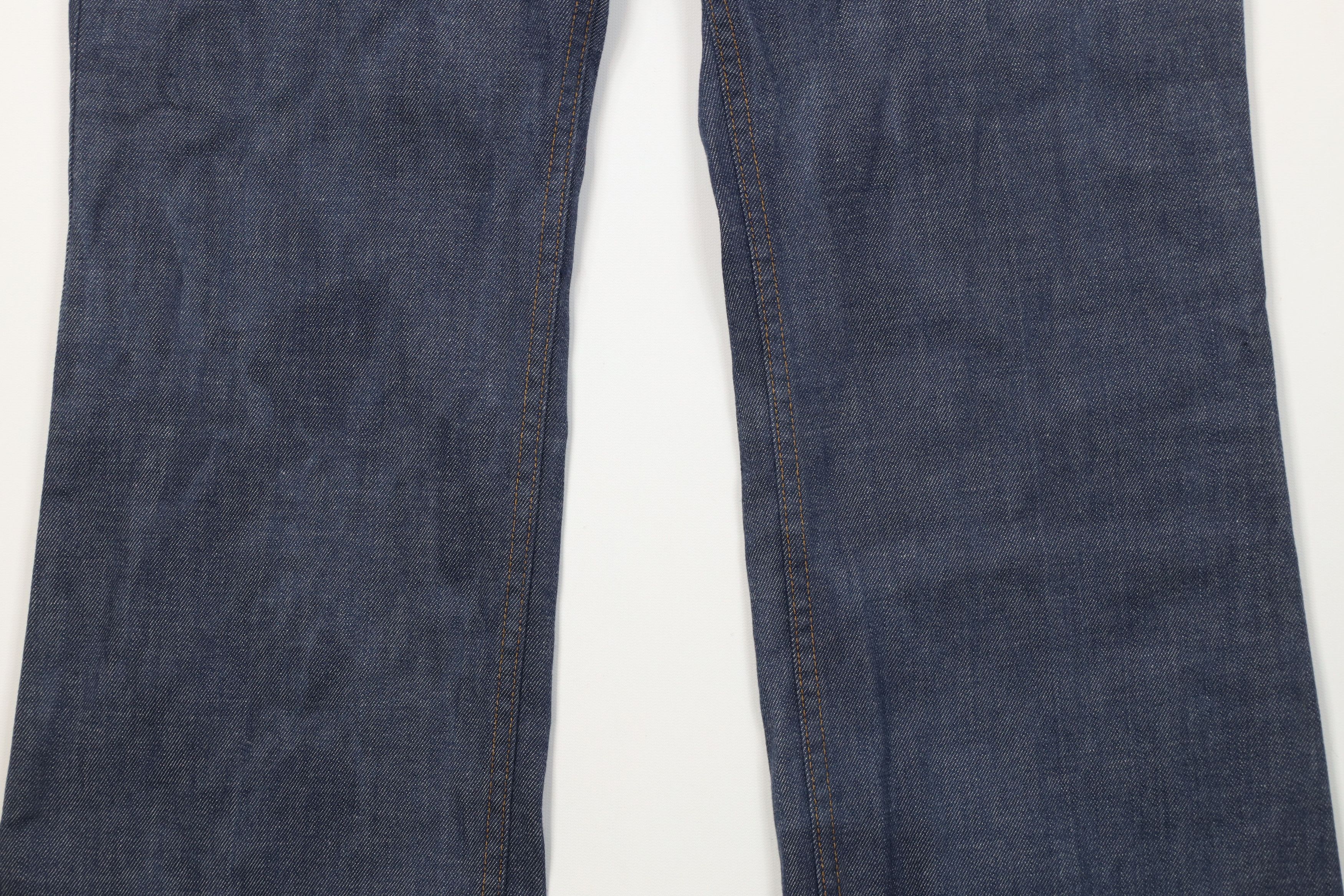 Levi's Vintage 70s Levis Orange Tab Big E Bell Bottoms Jeans USA Size US 38 / EU 54 - 4 Thumbnail