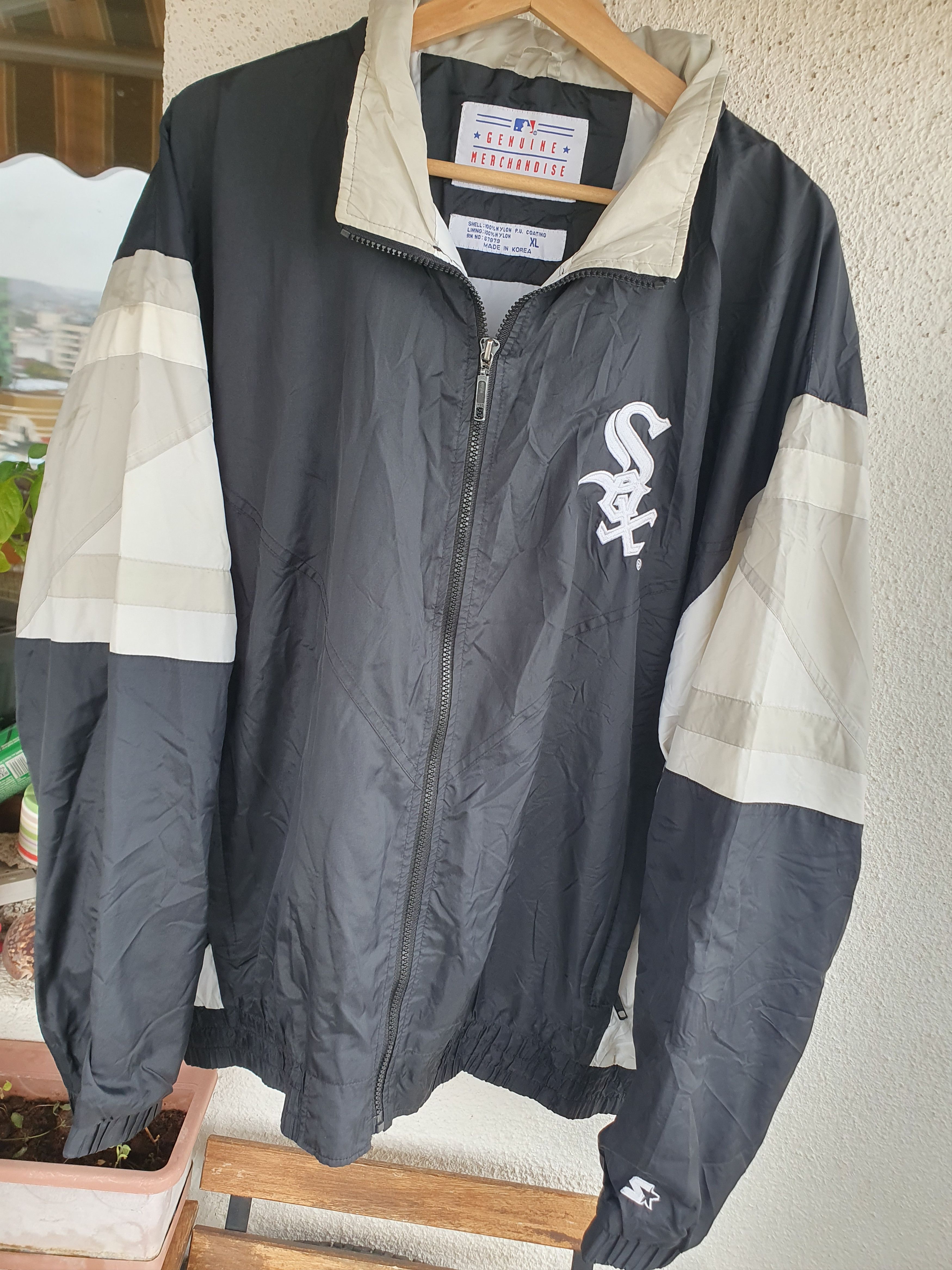 Starter × Vintage Chicago White Sox Vintage Starter Windbreaker Jacket sz XL Size US XL / EU 56 / 4 - 4 Thumbnail