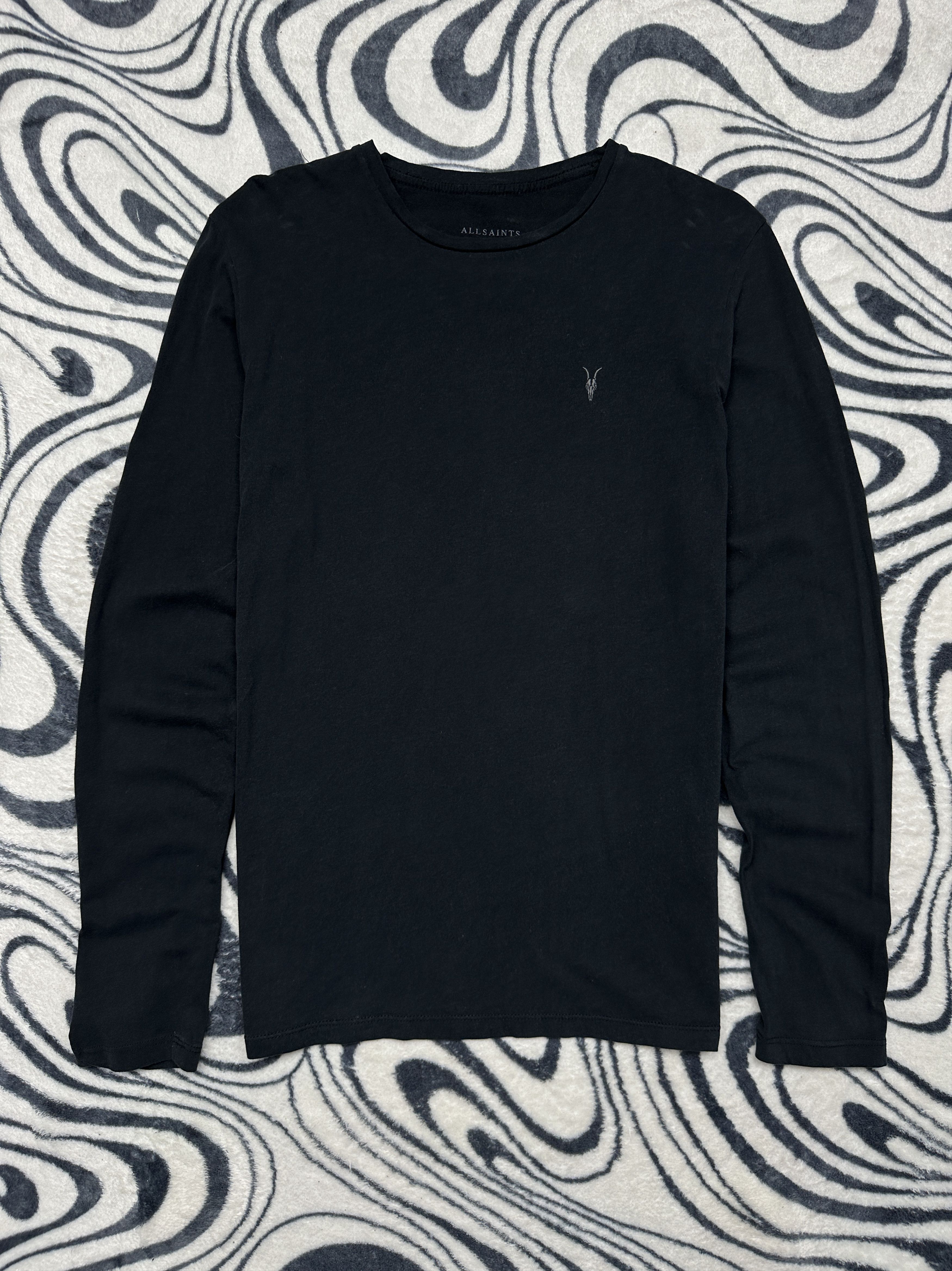 Allsaints Allsaints Mens Brace Crew Neck Long Sleeve T-Shirts Tee Size US XS / EU 42 / 0 - 1 Thumbnail