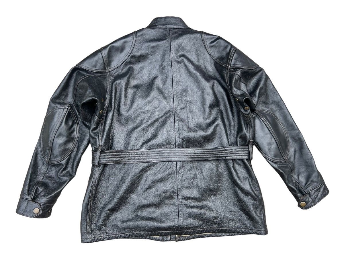 Belstaff Vintage Belstaff Leather Motorcycle Jacket Size US L / EU 52-54 / 3 - 3 Thumbnail