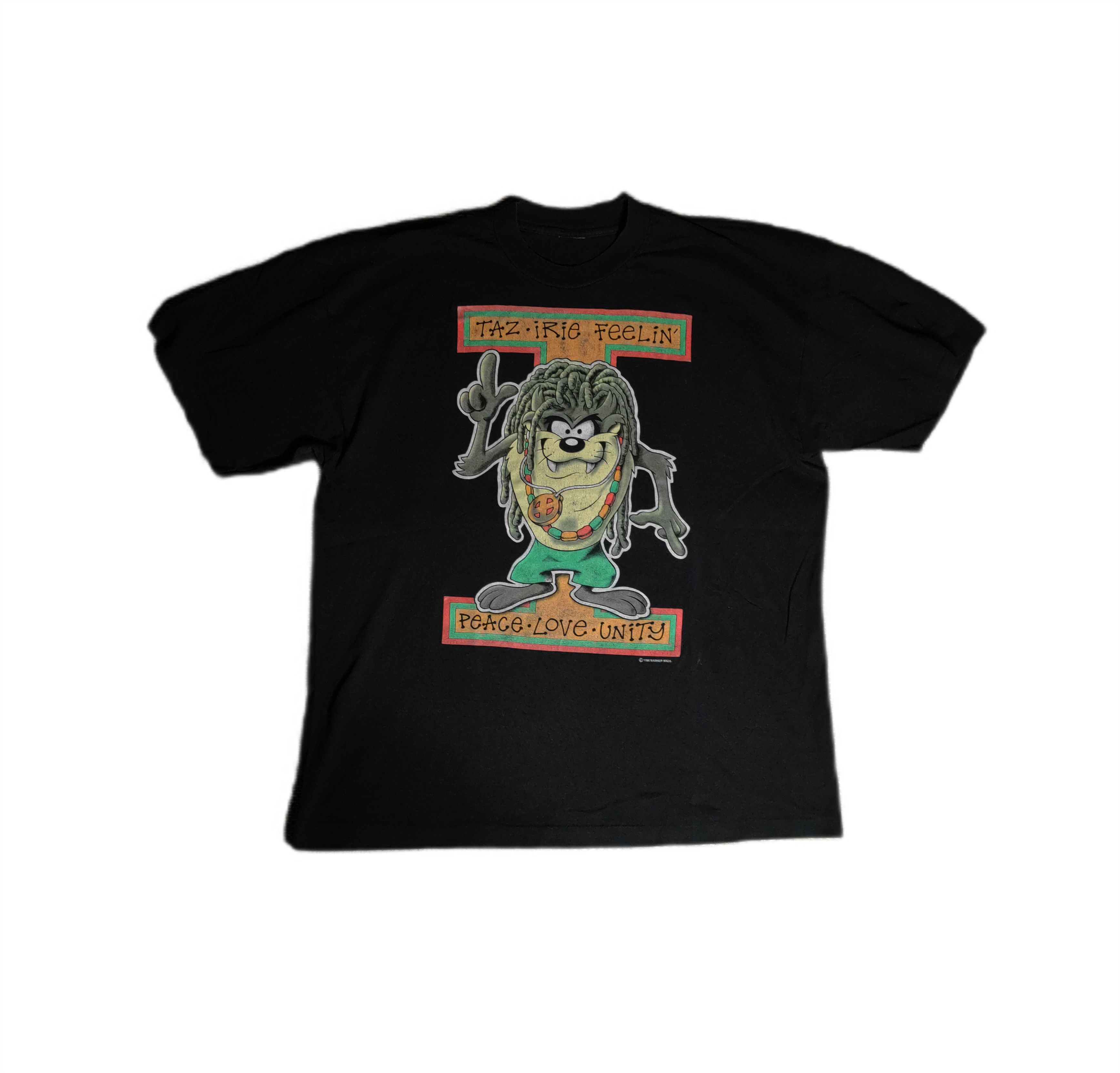 Warner Bros **1996 Wrner Bros Taz T-Shirt** Size US L / EU 52-54 / 3 - 1 Thumbnail