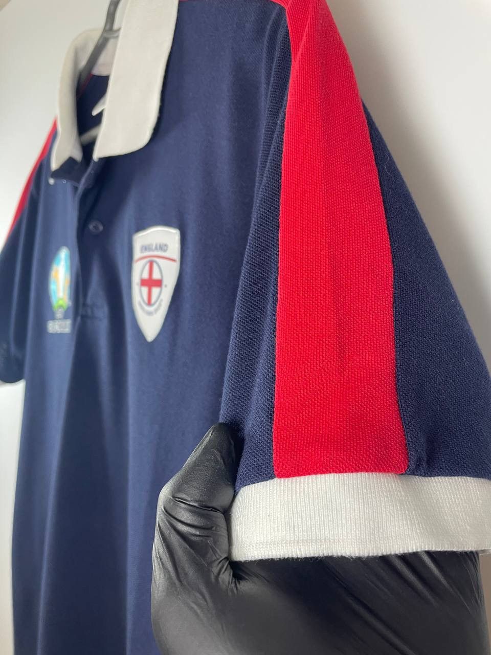 UEFA EURO 2020 Football Championship Polo - England - Collectible Size US S / EU 44-46 / 1 - 7 Thumbnail
