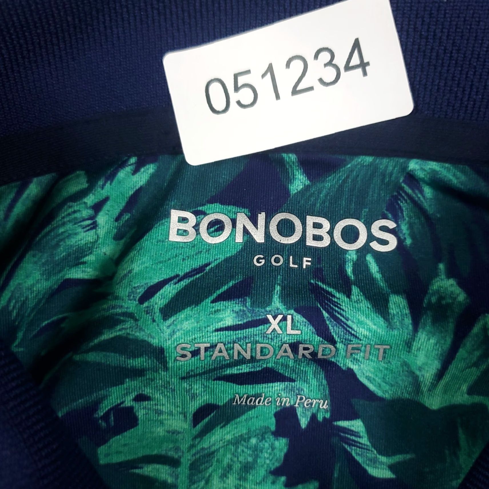 Bonobos Bonobos Polo Shirt Mens Size Medium Blue Green Floral Short Sleeve Collared Cotton Blend Casual Polo Shirt Mens M Blue Green Size US M / EU 48-50 / 2 - 6 Thumbnail