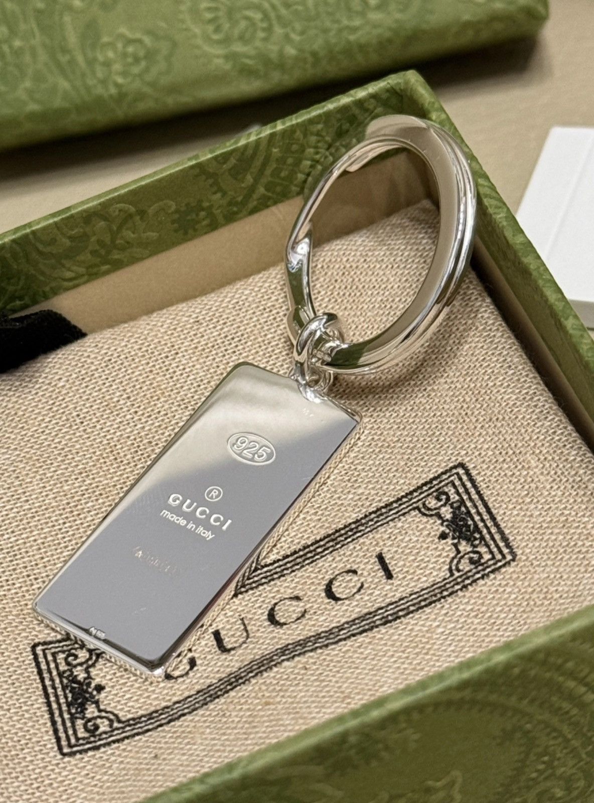Gucci Keyring Gucci silver 925 Size ONE SIZE - 5 Thumbnail