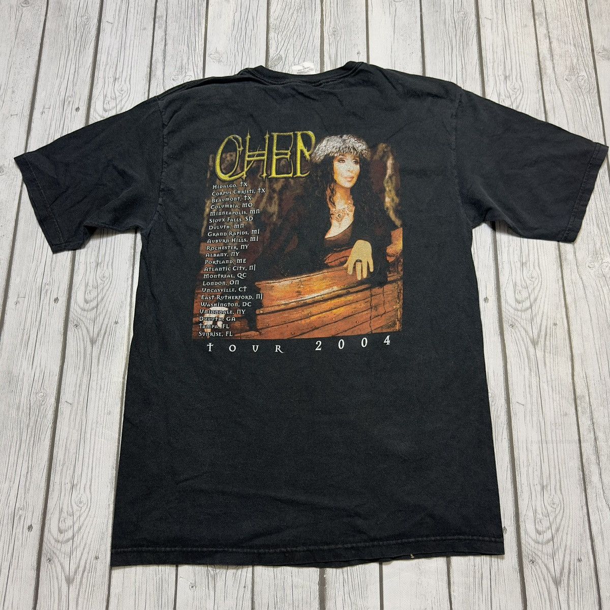 Band Tees × Vintage Vintage Cher tee Size US M / EU 48-50 / 2 - 2 Thumbnail