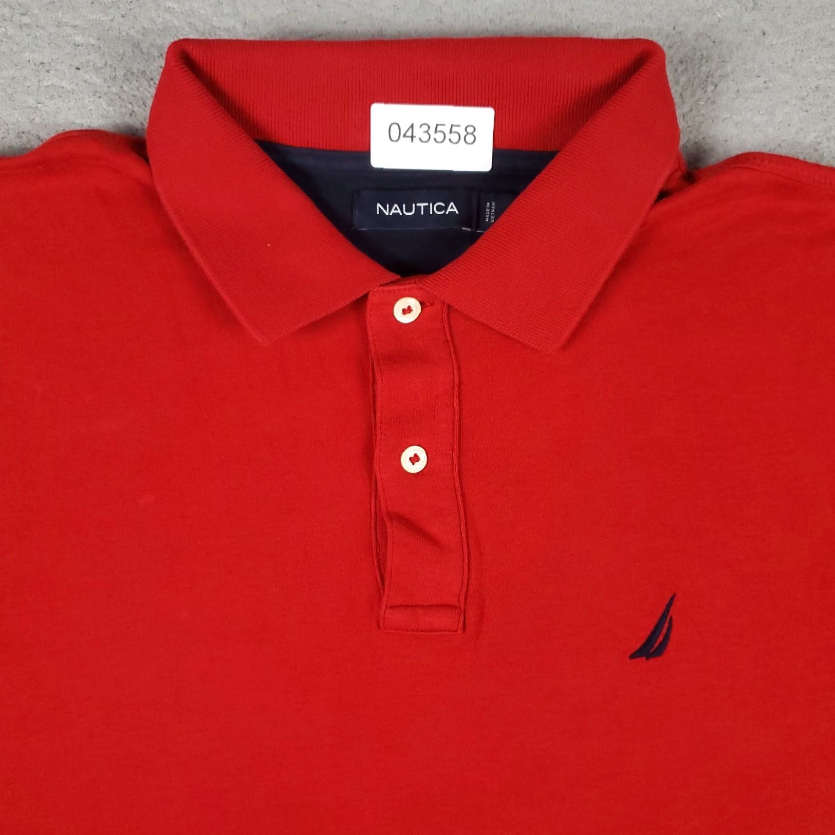 Nautica Nautica Polo Shirt Mens Large Green Casual Short Sleeve Adult Polo Shirt (Regular) Mens Size US L / EU 52-54 / 3 - 2 Thumbnail