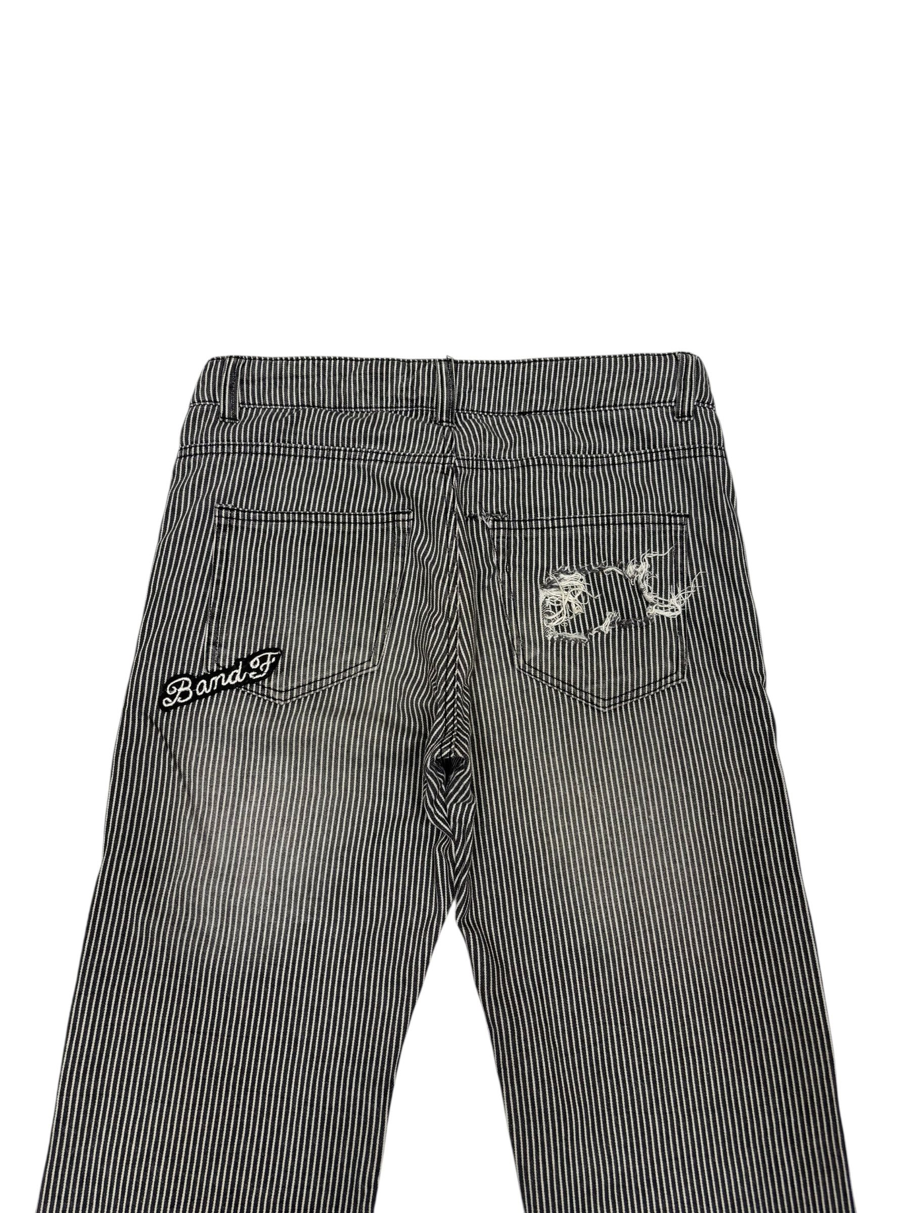 Hysteric Glamour Hysteric Glamour Style Hickory Stripe Back And Forth Jeans Size US 31 - 5 Thumbnail