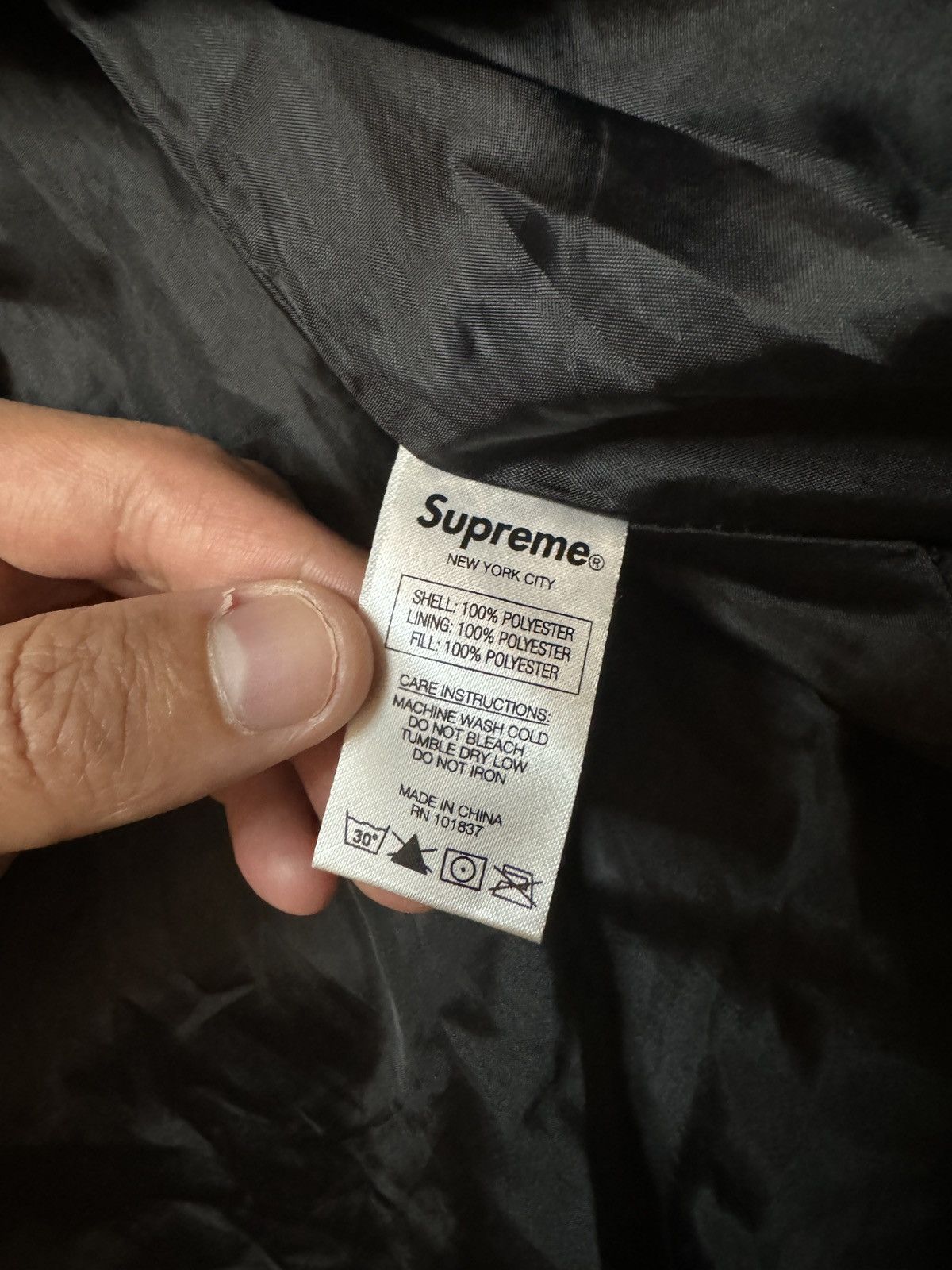 Supreme Supreme Mandarin Jacket M Size US M / EU 48-50 / 2 - 4 Thumbnail