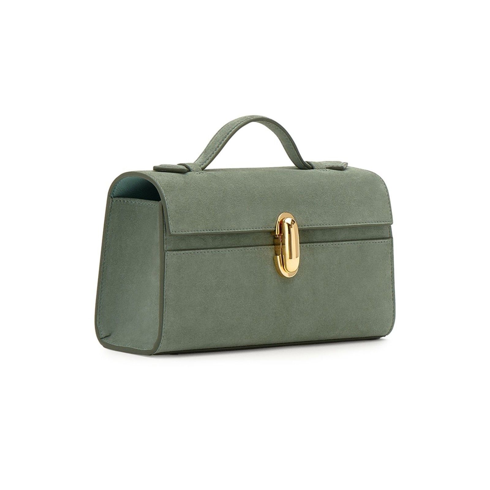 Savette SAVETTE Cactus Symmetry suede clutch Bag New & Authentic Size ONE SIZE - 2 Thumbnail