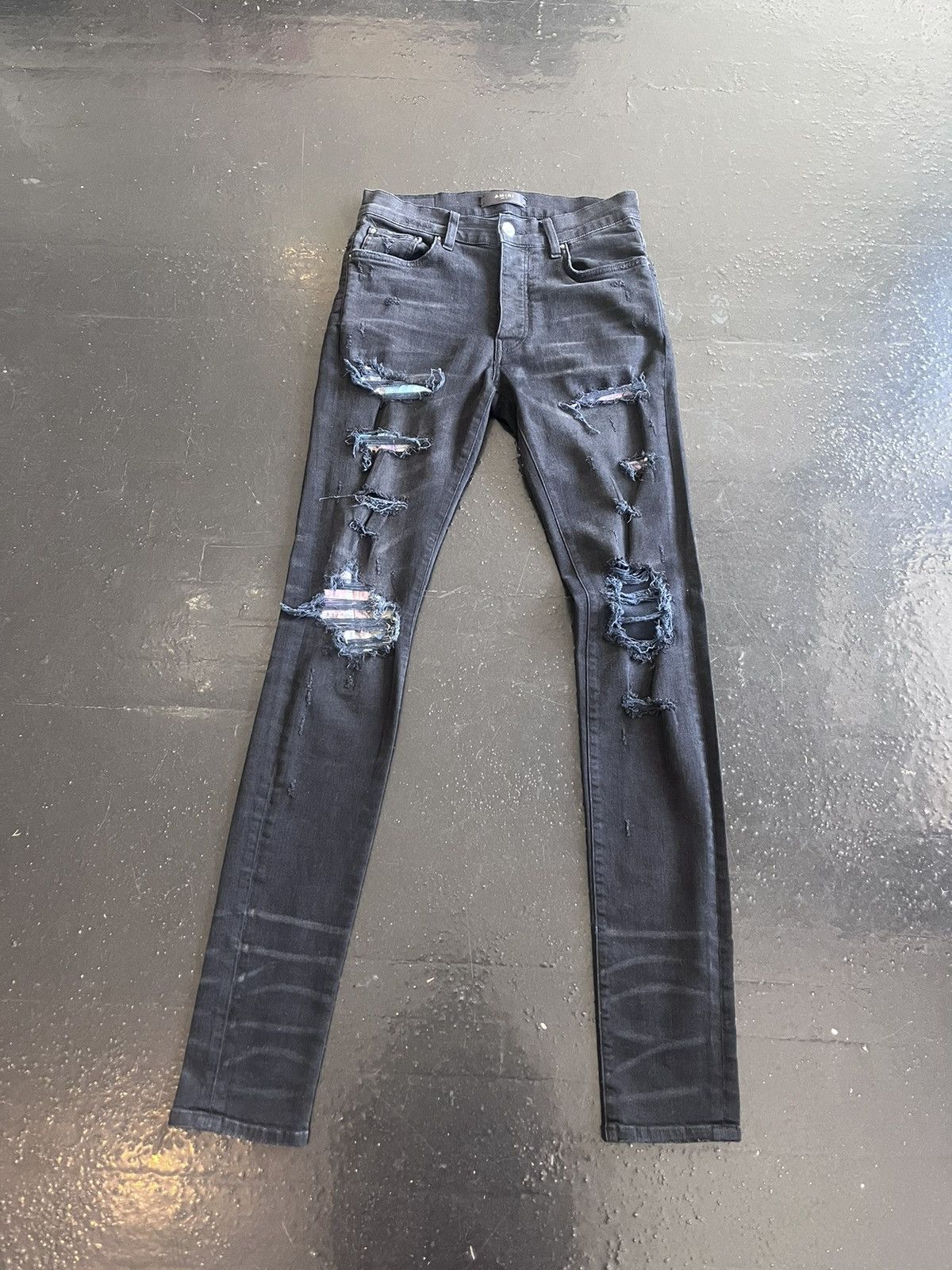 image of Amiri Jeans in Black, Men's (Size 30)