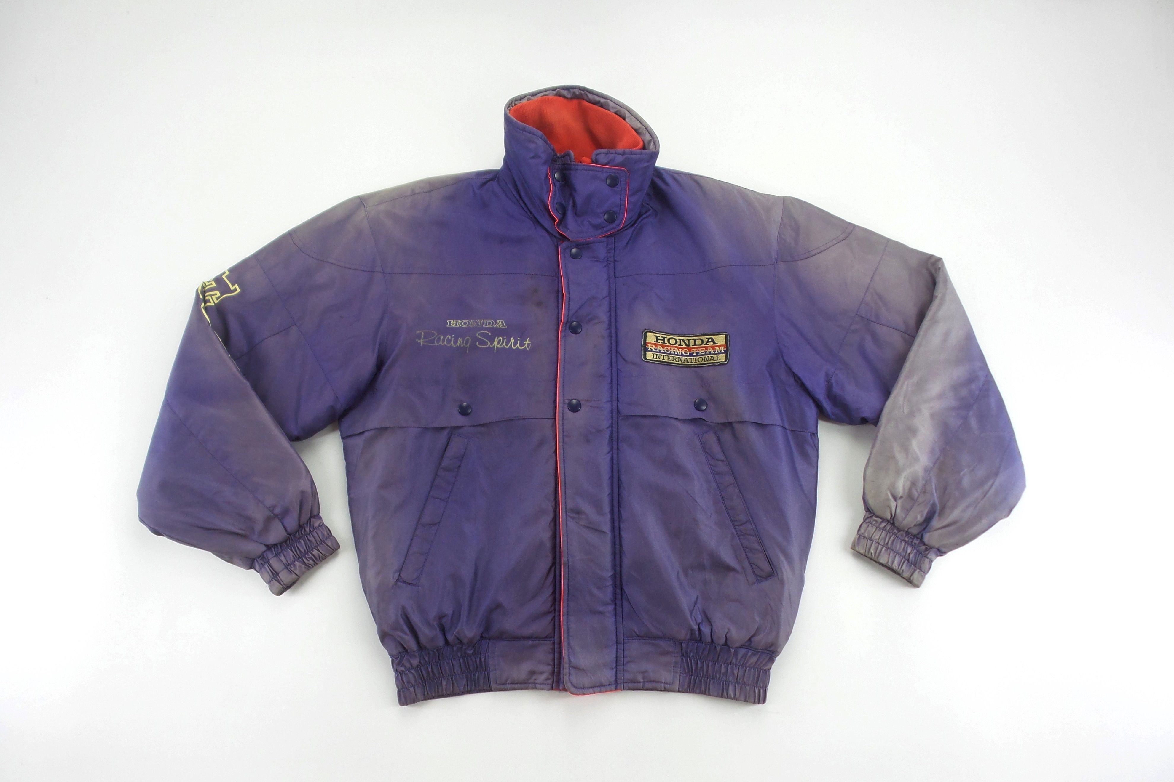 Honda × Vintage FADING Honda Racing Team International Jackets Size US M / EU 48-50 / 2 - 1 Thumbnail