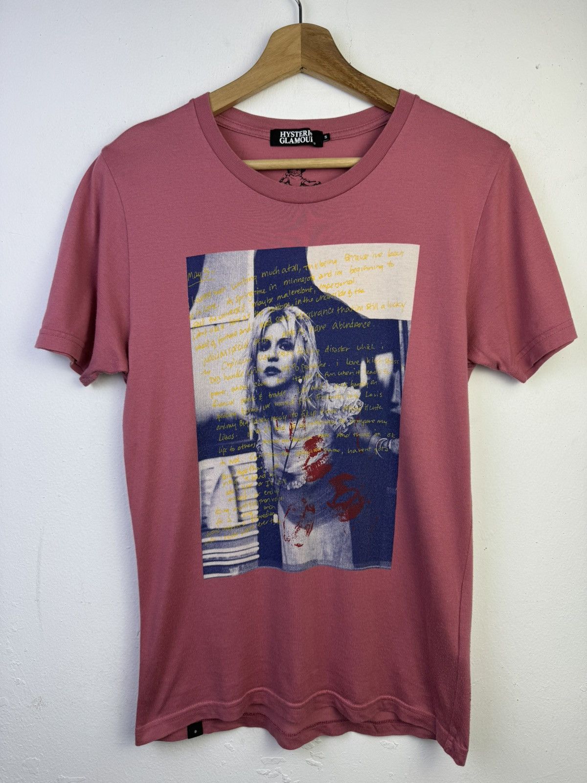 Hysteric Glamour Hysteric Glamour "Courtney Love" t-shirt a graphic print Size S / US 4 / IT 40 - 1 Thumbnail