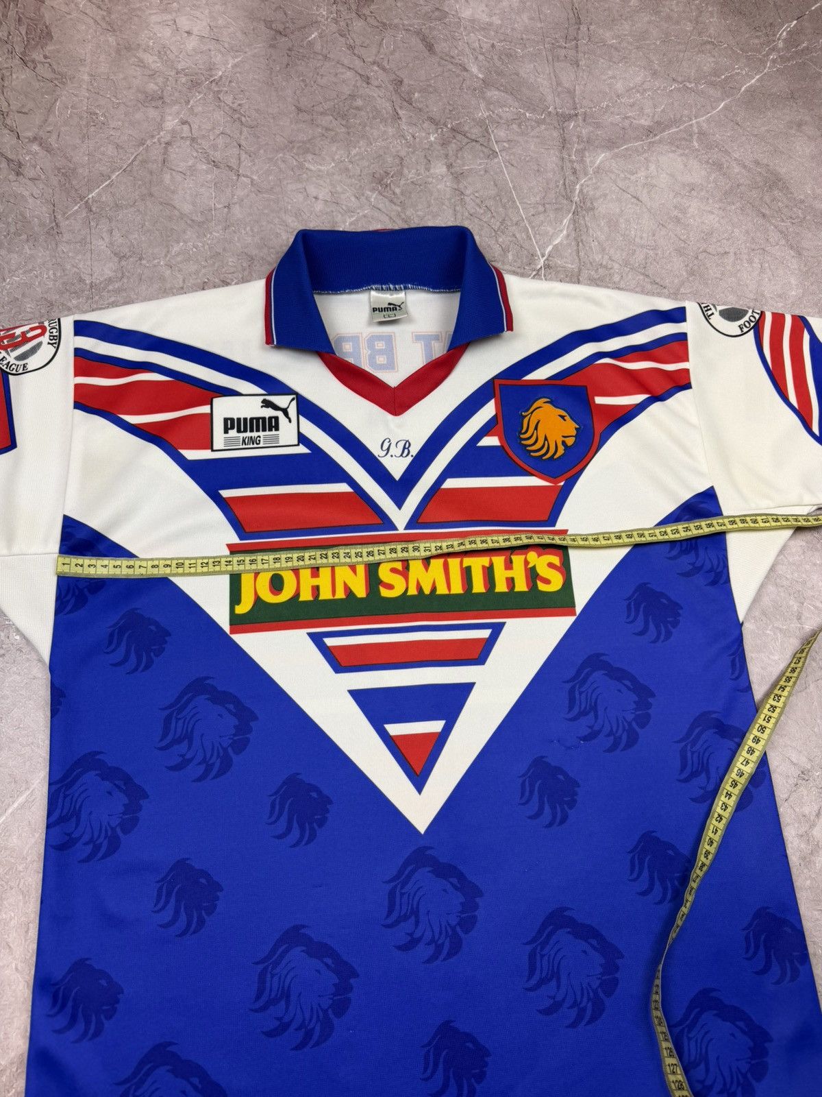 Puma Vintage 1995 Great Britain Rugby League Jersey by Puma Size US L / EU 52-54 / 3 - 15 Thumbnail