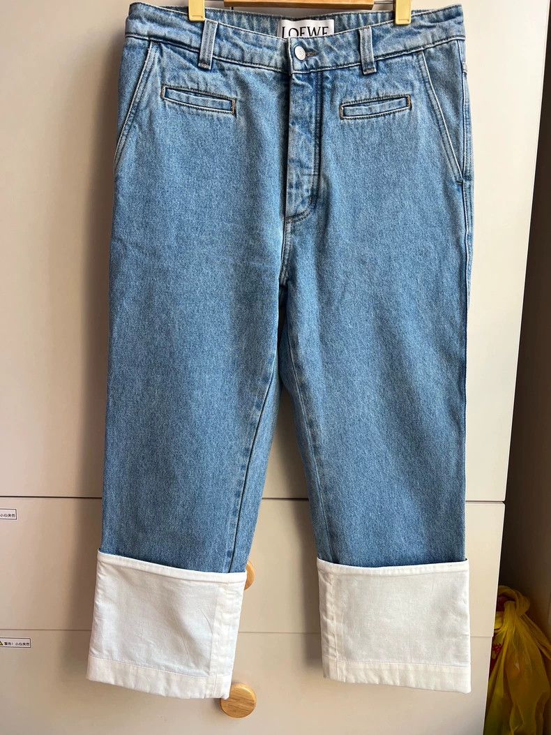 Loewe Loewe Blue jeans Size 37" - 1 Thumbnail