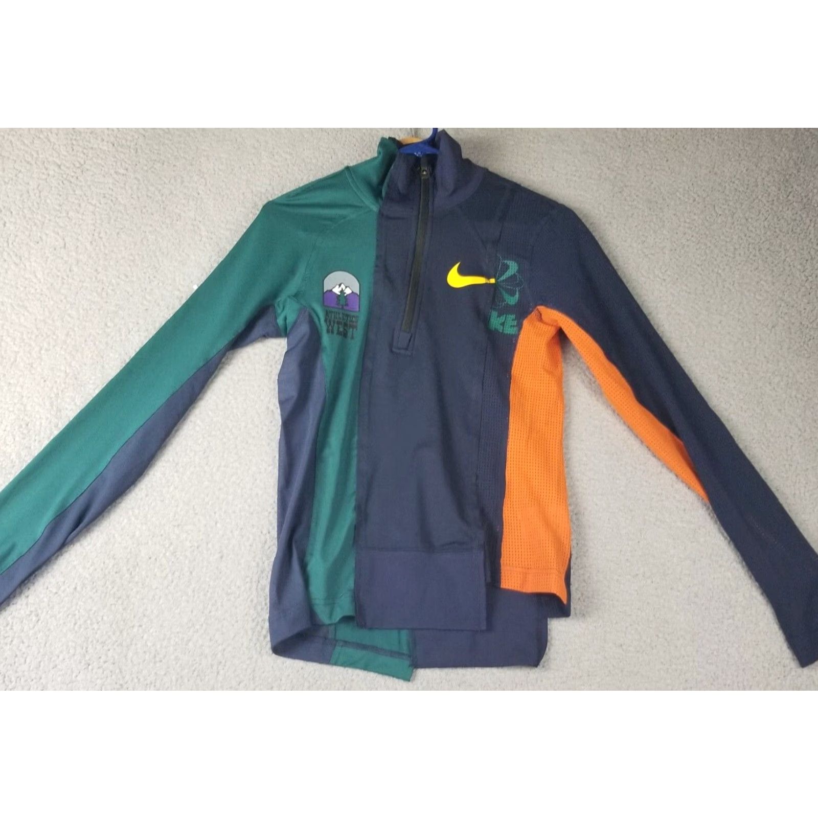 Nike Nike Sacai NRG Half-Zip Women Running Jacket 2XS Multicolor CD6308-451 Size XXS / US 00 / IT 34 - 2 Thumbnail