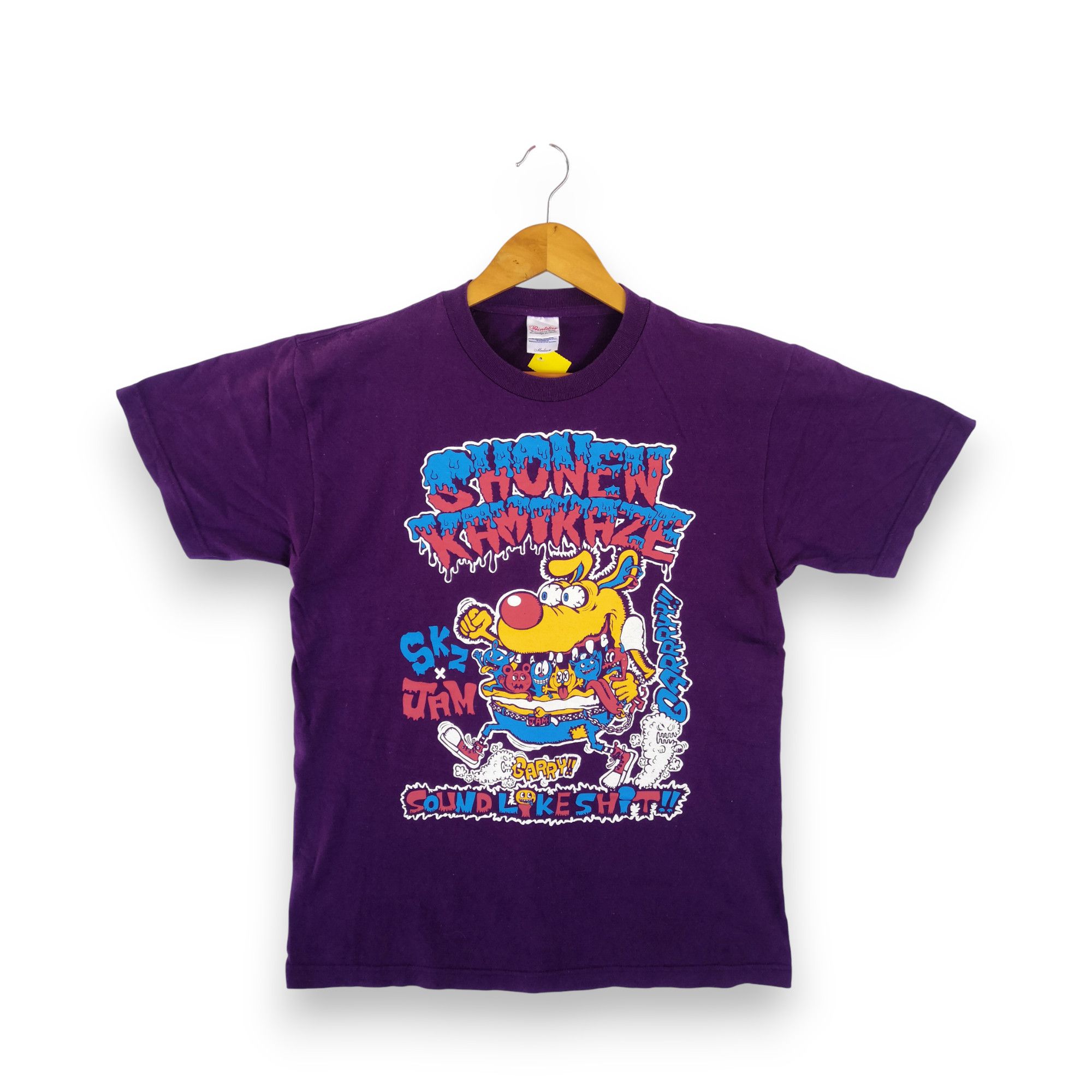 Japanese Brand Shonen Kamikaze Sound Like SHit T-Shirt Crewneck Tees Size US S / EU 44-46 / 1 - 1 Thumbnail