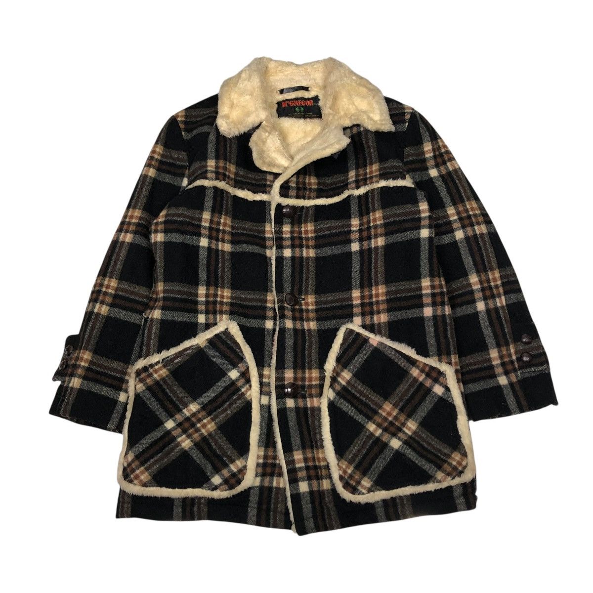 McGregor 🔥VINTAGE WOOL CHORE JACKET MCGREGOR TARTAN ISSEY MIYAKE Size US M / EU 48-50 / 2 - 1 Thumbnail