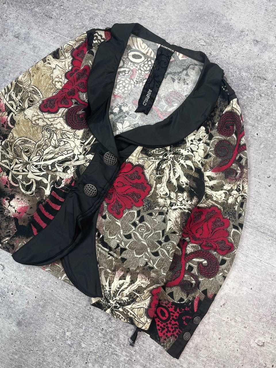 Hysteric Glamour Vintage 00s Jean Paul Gaultier Queen Style Floral Jacket Y2K Size L / US 10 / IT 46 - 3 Thumbnail